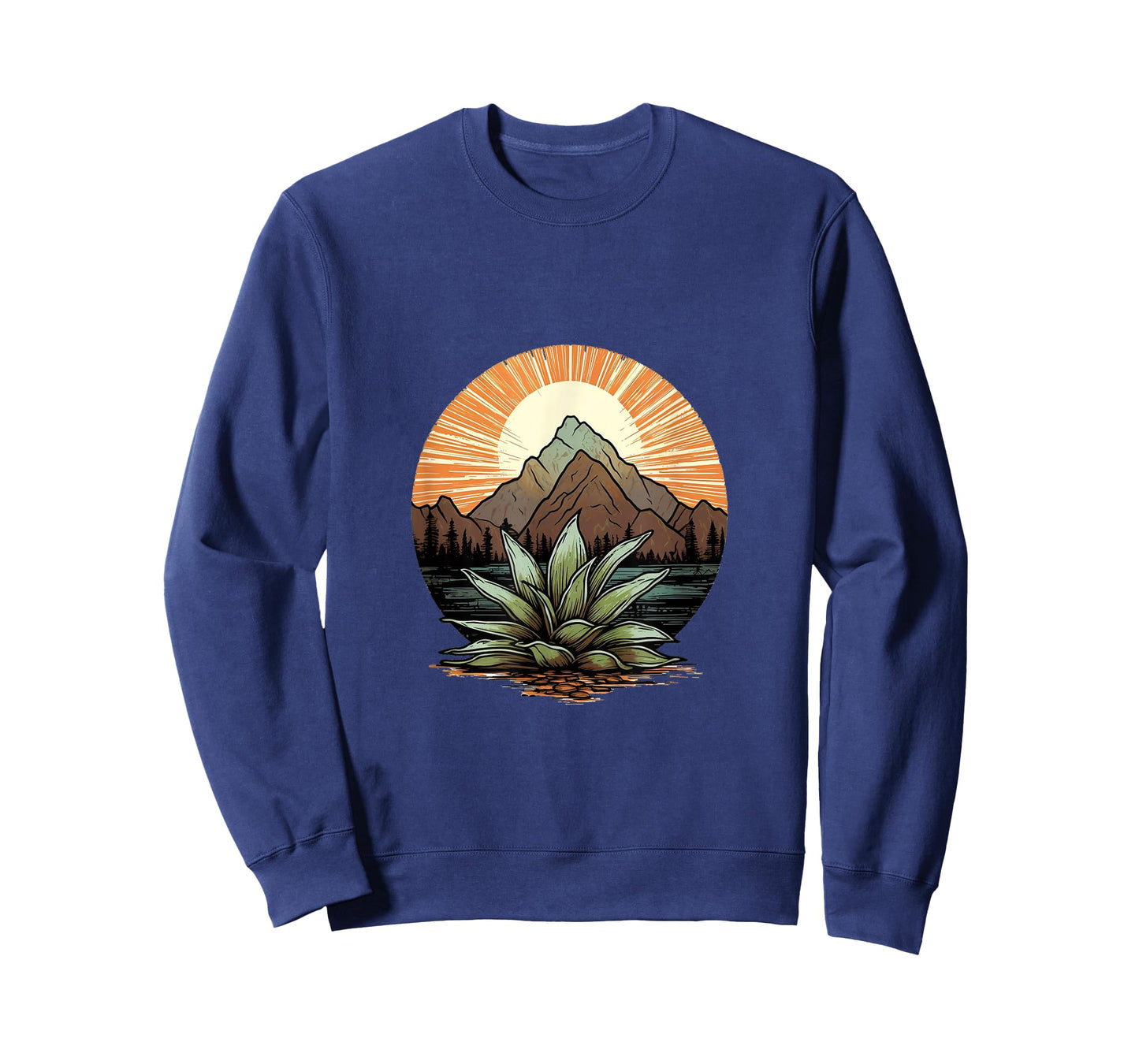 Agave Plants Silhouette Agave Plant Collector Mexican T-Shirt