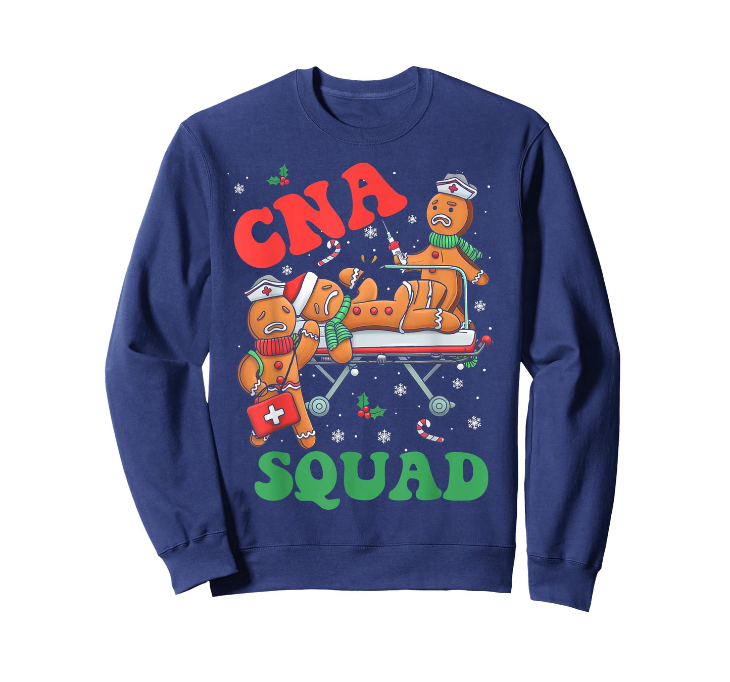 CNA Christmas Squad Christmas Shirt for Nursing Assistants T-Shirt