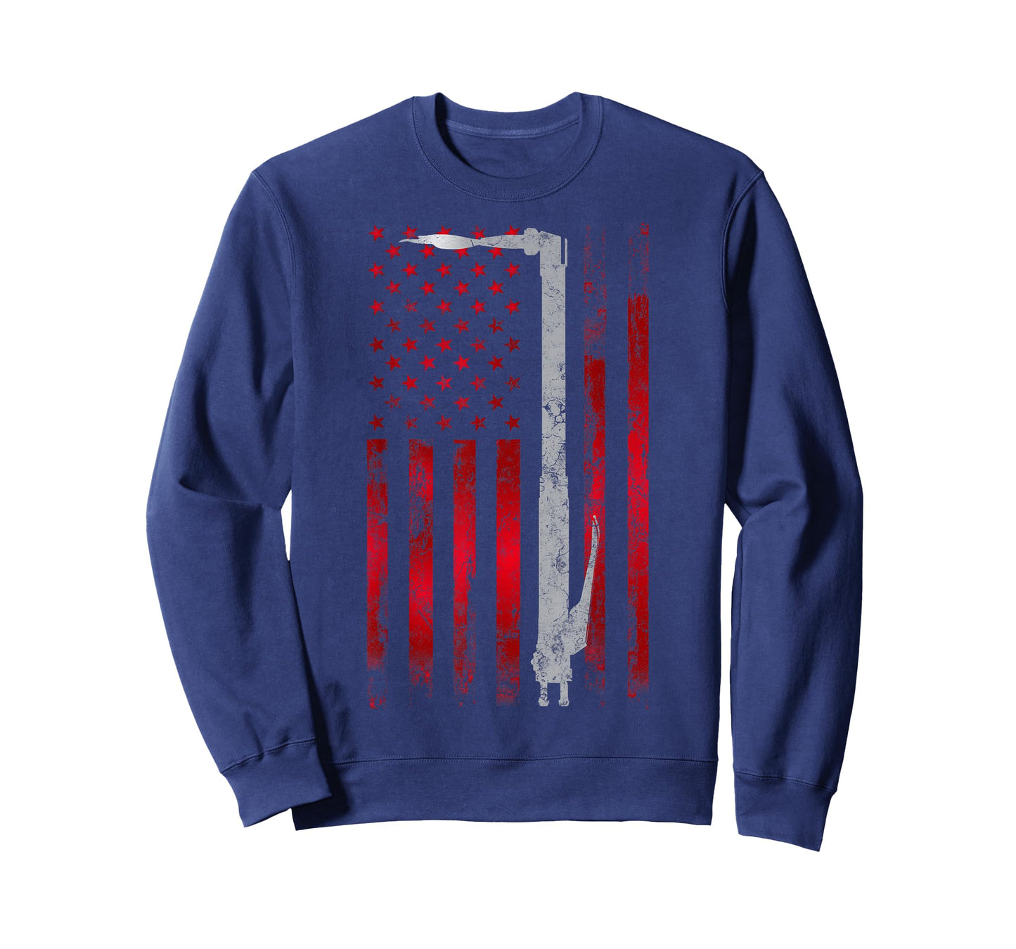 Welding Vintage Patriotic USA American Flag Welder gift T-Shirt