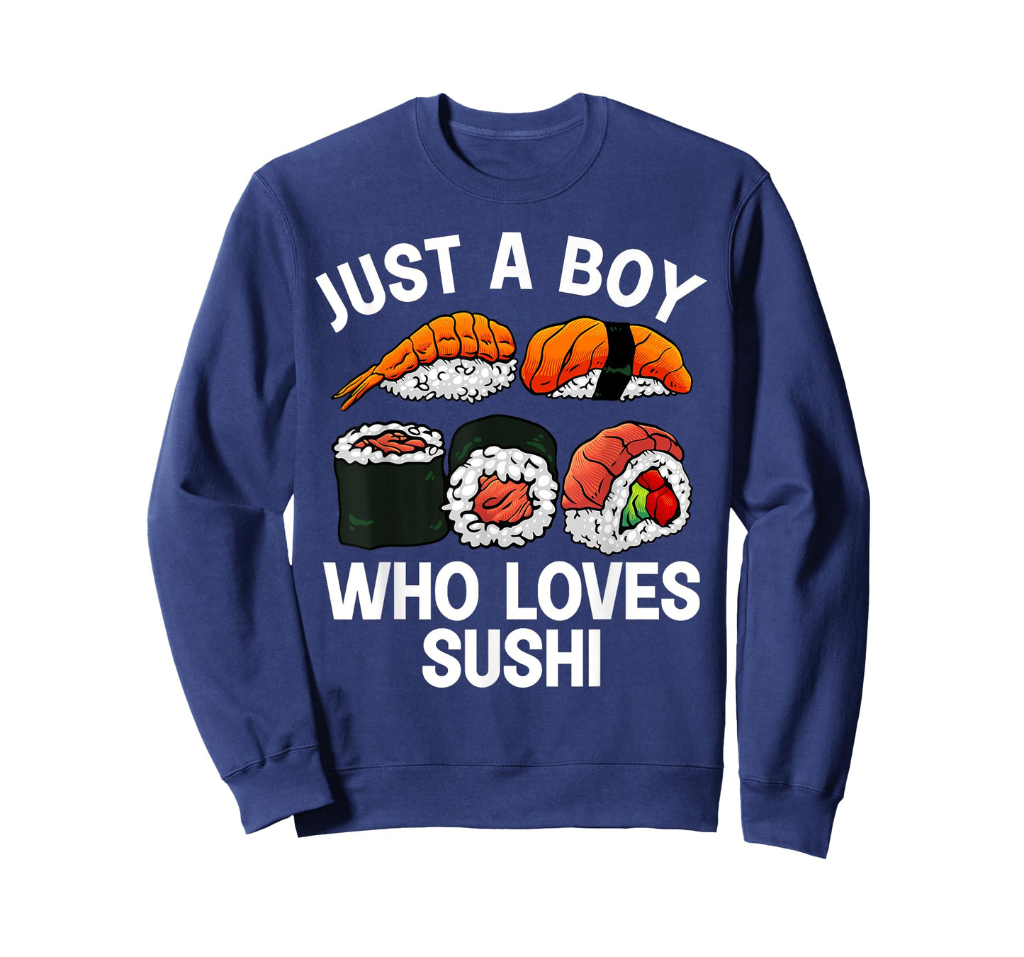 Cute Sushi Design For Men Boys Japanese Sushi Roll Lover T-Shirt