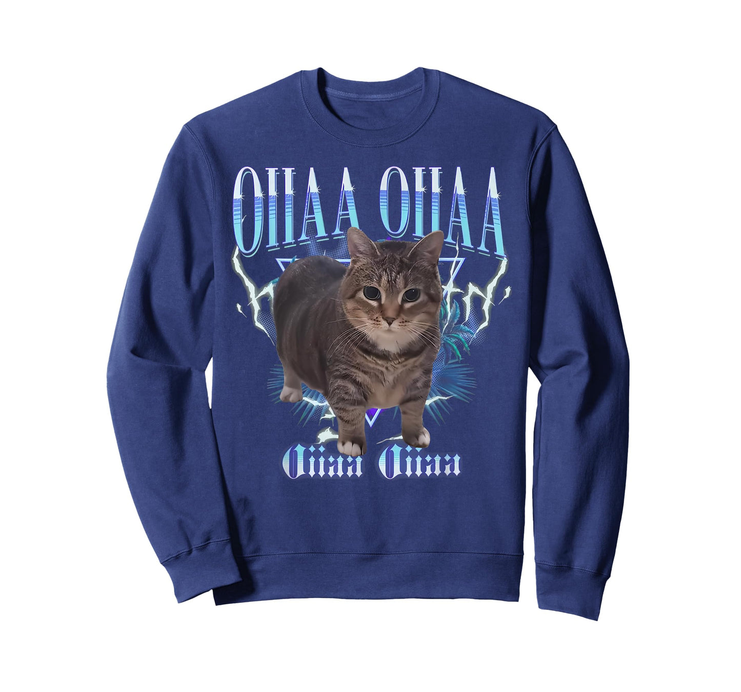 Cute OIIA OIIA CAT Spinning Cat Meme Funny Trendy Cat T-Shirt for Men Women