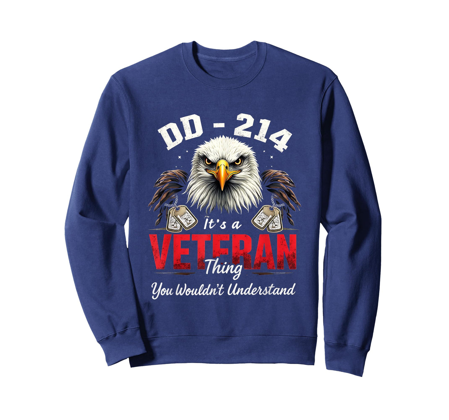 Eagle Army It's A Veteran Thing US Flag Retired T-Shirt