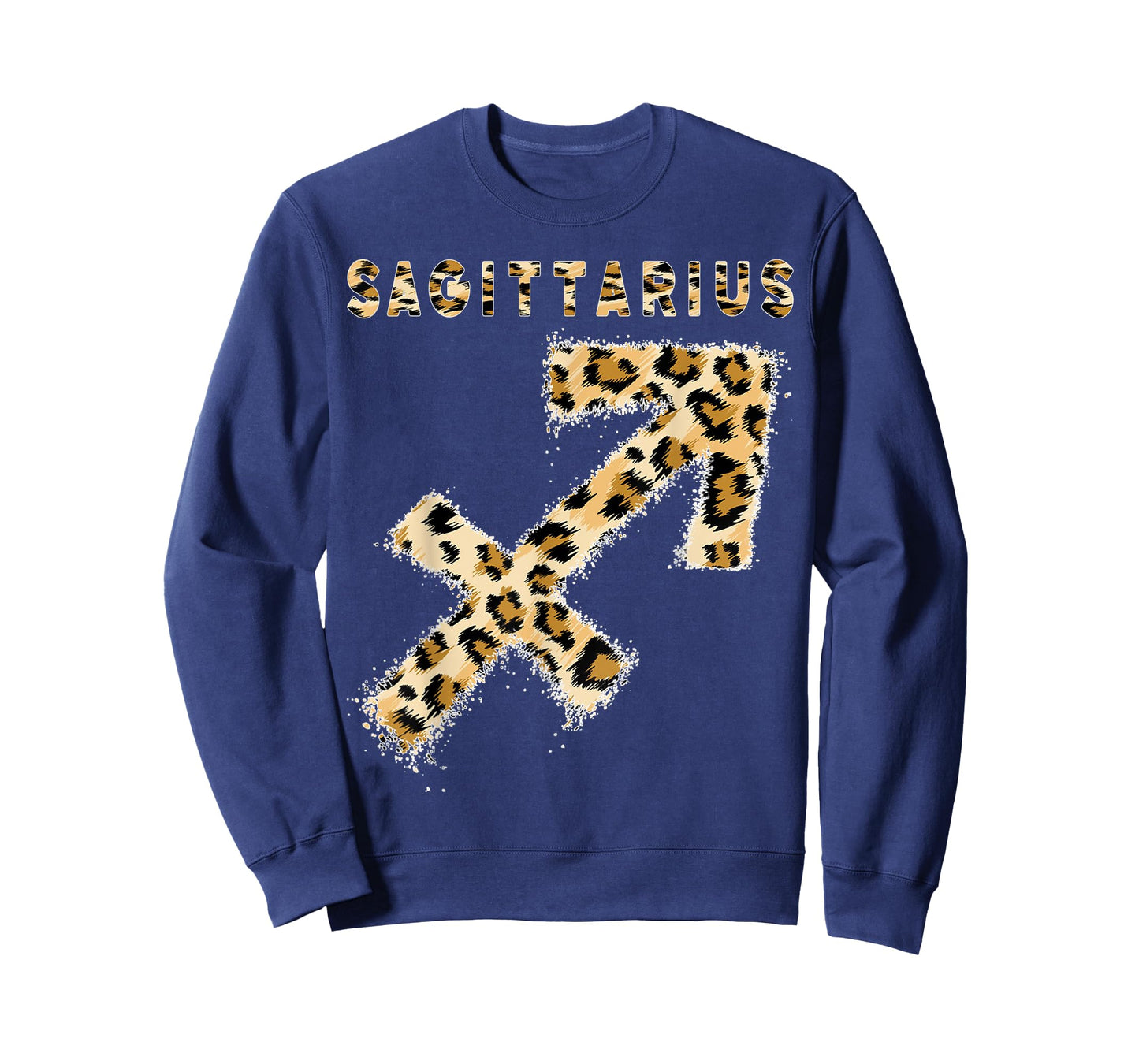 Sagittarius Leopard Zodiac Sign Astrology Horoscope Birthday T-Shirt
