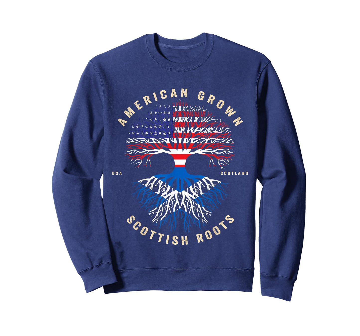 American Grown with Scottish Roots - It's My DNA Scotland T-Shirt
