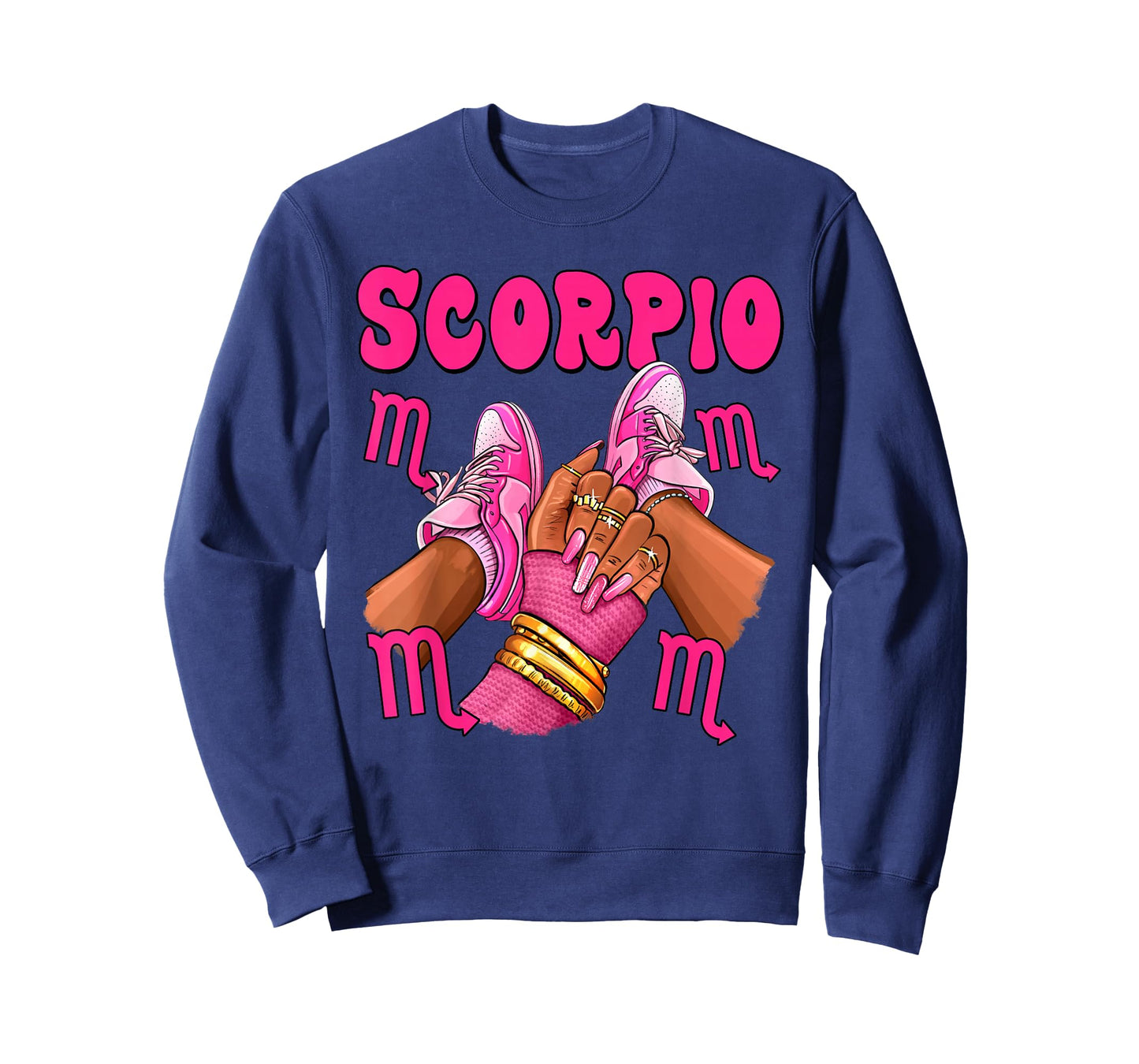 Scorpio Girl Birthday Queen Shoes Sneakers Zodiac Sign T-Shirt