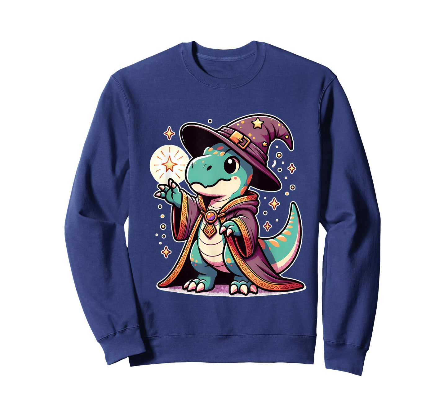 Halloween wizard funny dinosaur T-Shirt