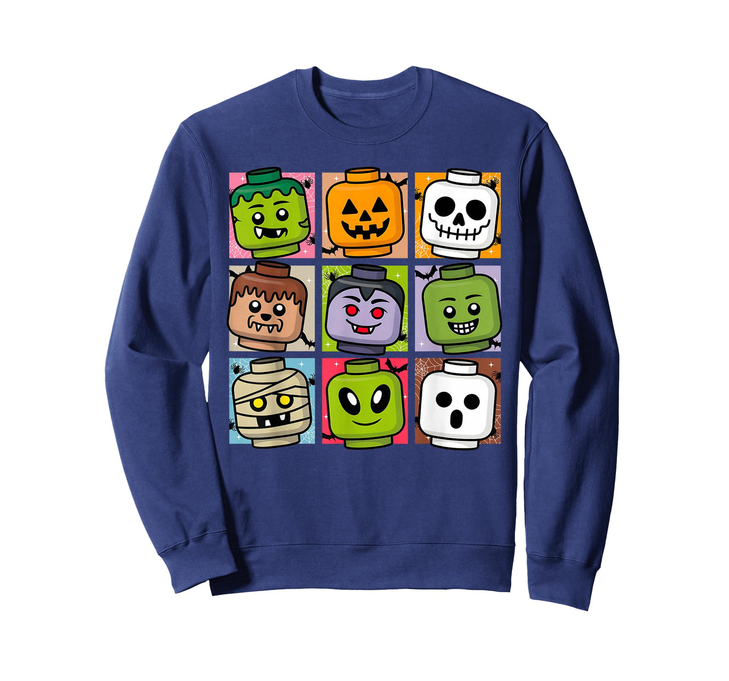 Brick or Treat Halloween Master Builder Blocks Building Kids T-Shirt