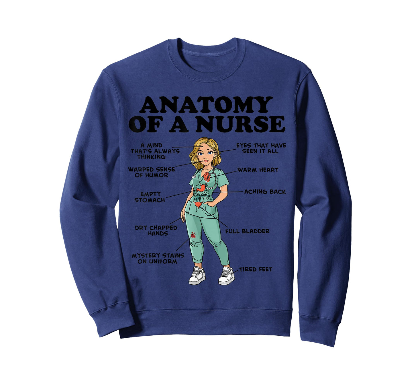 Anatomy of a Nurse T-Shirt