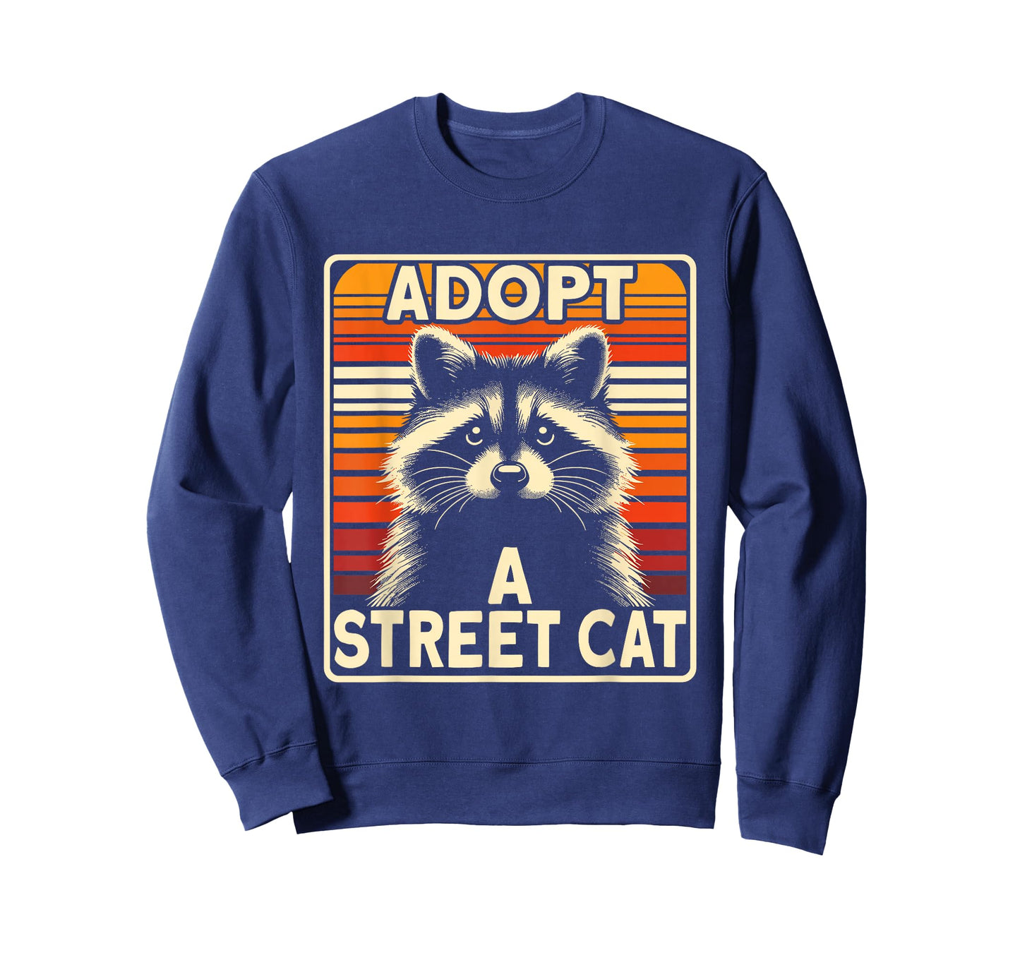 Raccoon | Adopt A Street Cat | Men & Women, Funny Racoon T-Shirt