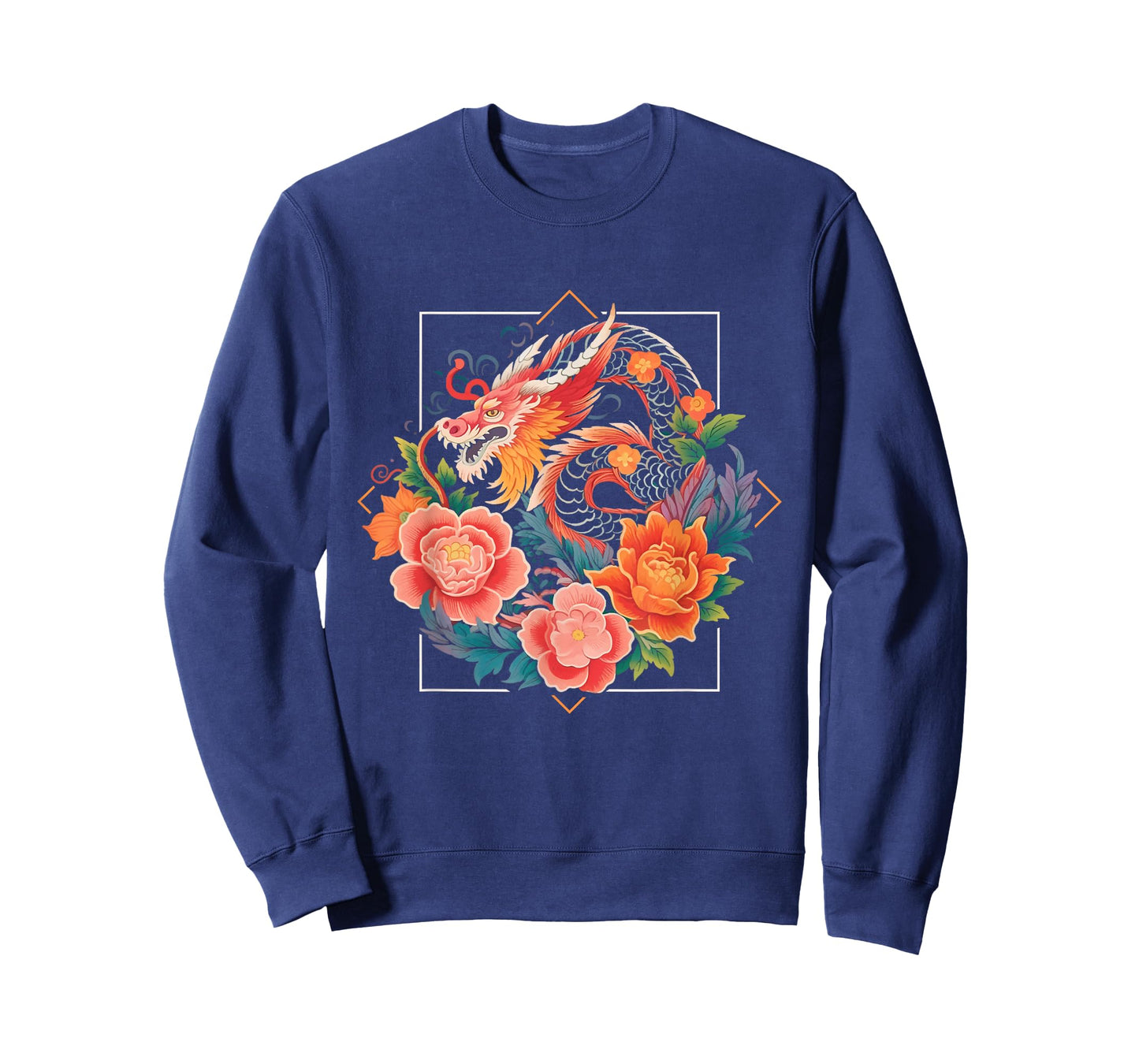 Dragon Flowers | Chinese New Year | Year Of The Dragon T-Shirt