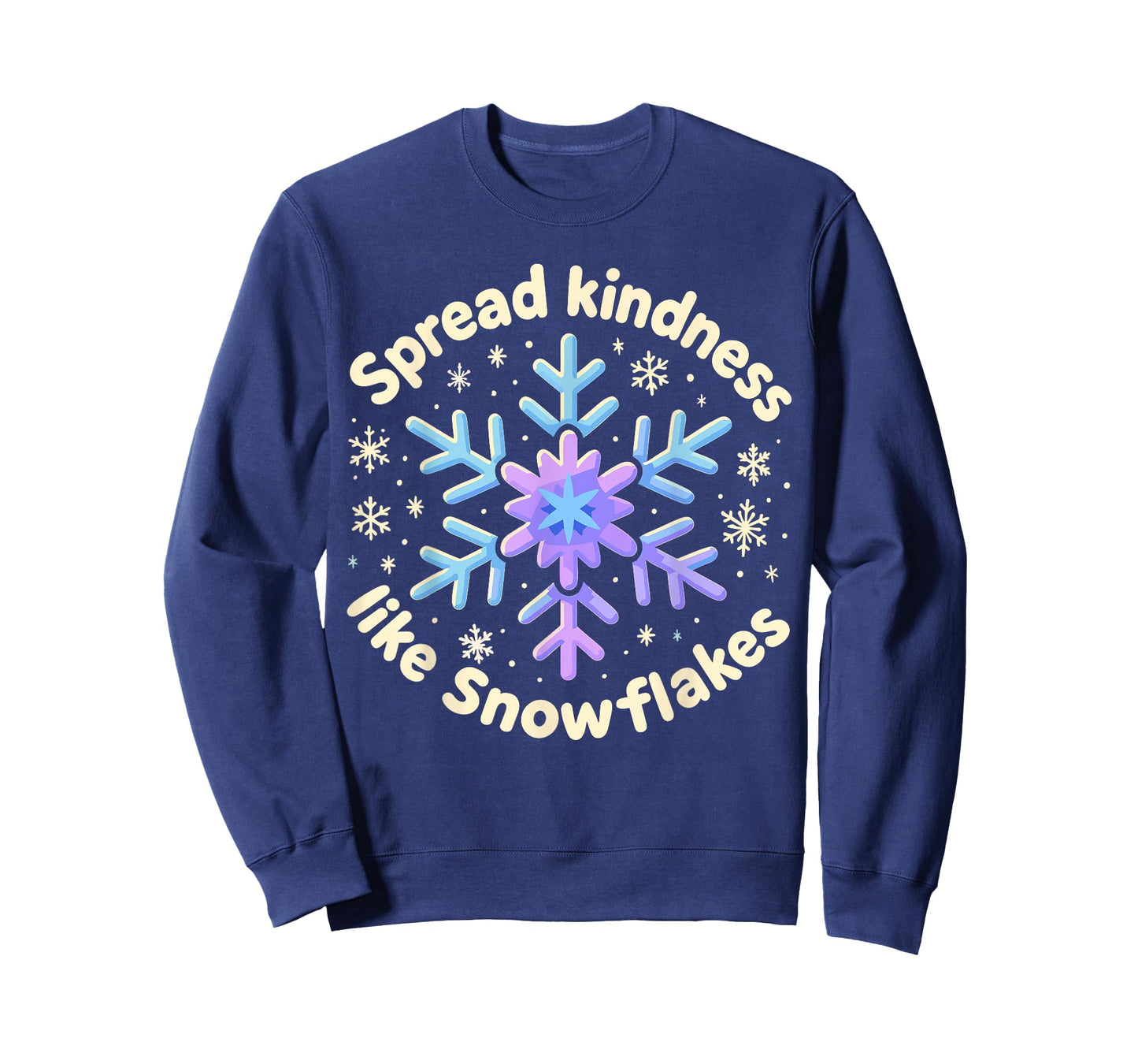 Christmas Snowflake Shirt, Spread Kindness Like Snowflakes T-Shirt