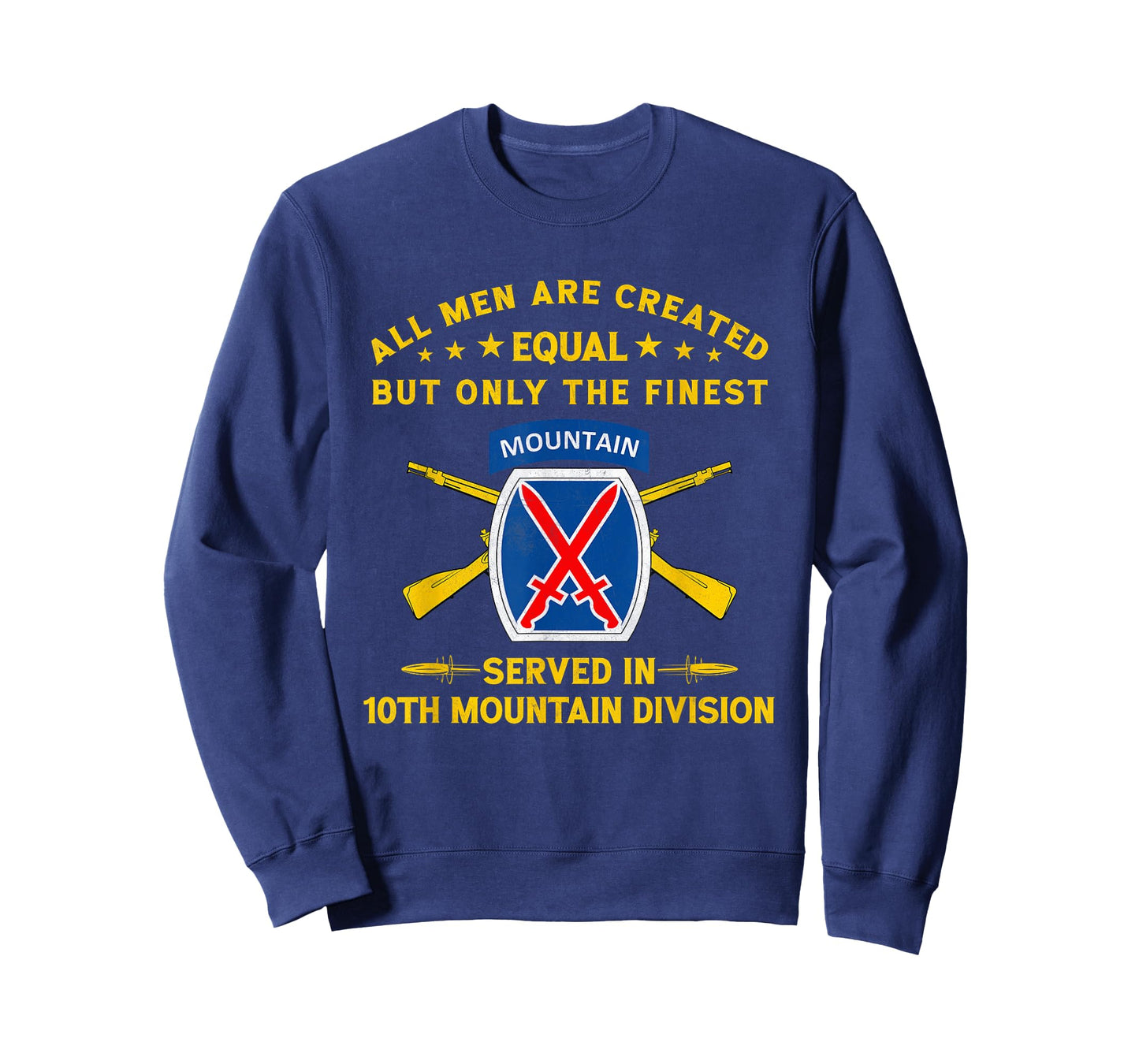 10th Mountain Division Veteran Fort Drum New York Gift Tee T-Shirt