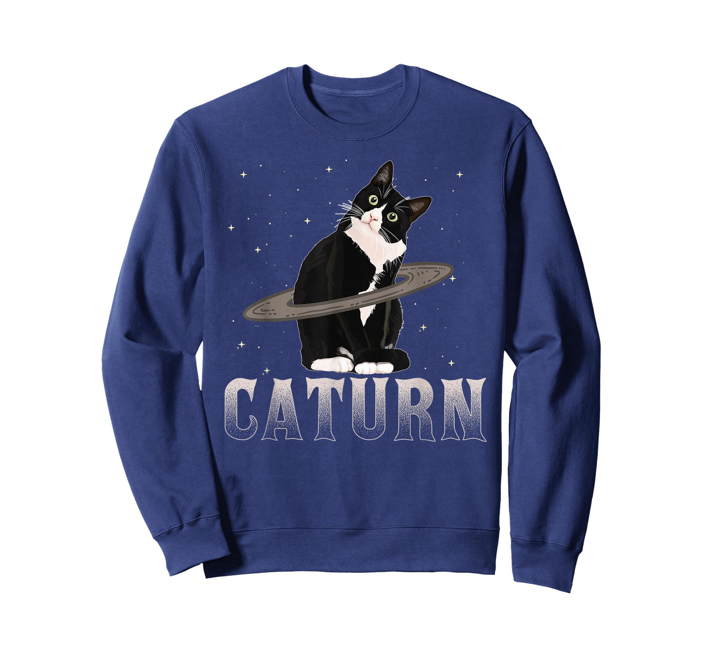 Caturn T-Shirt Cat Mom Cat Dad Space Cat Shirt T-Shirt