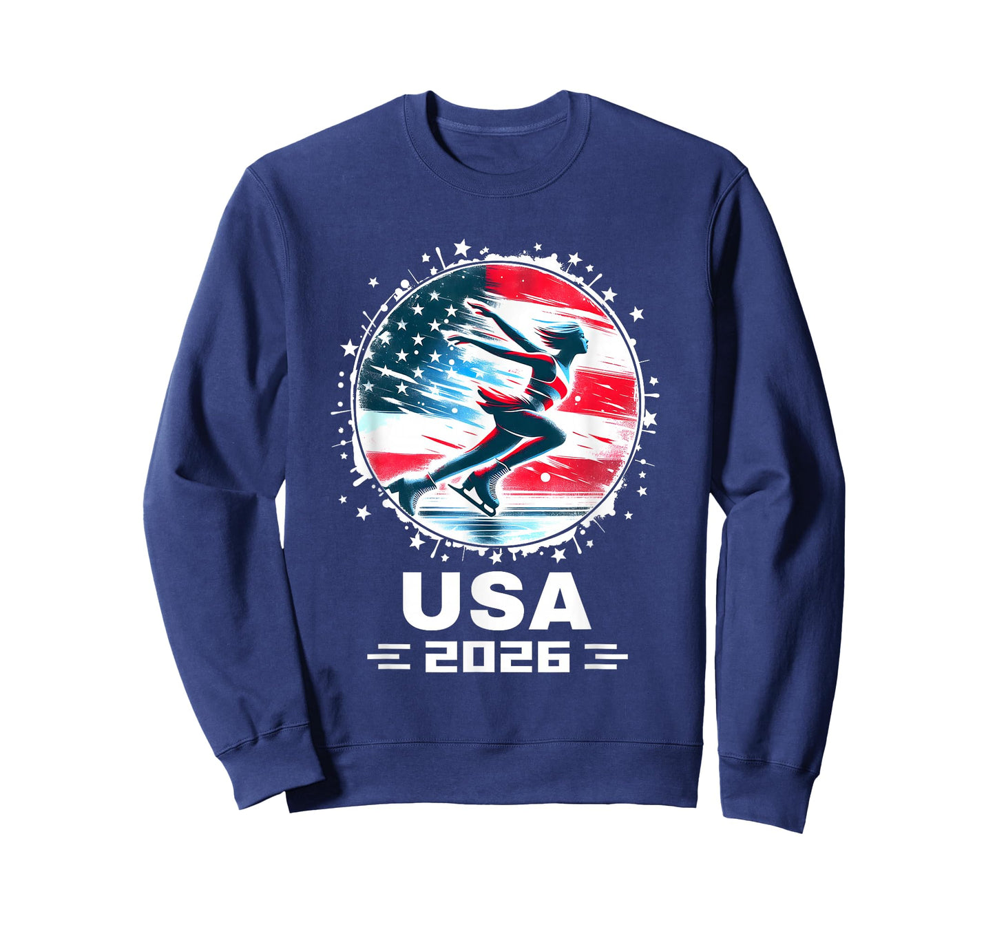 USA Women's Figure Skating Team 2026 Clothing Figure Skating T-Shirt
