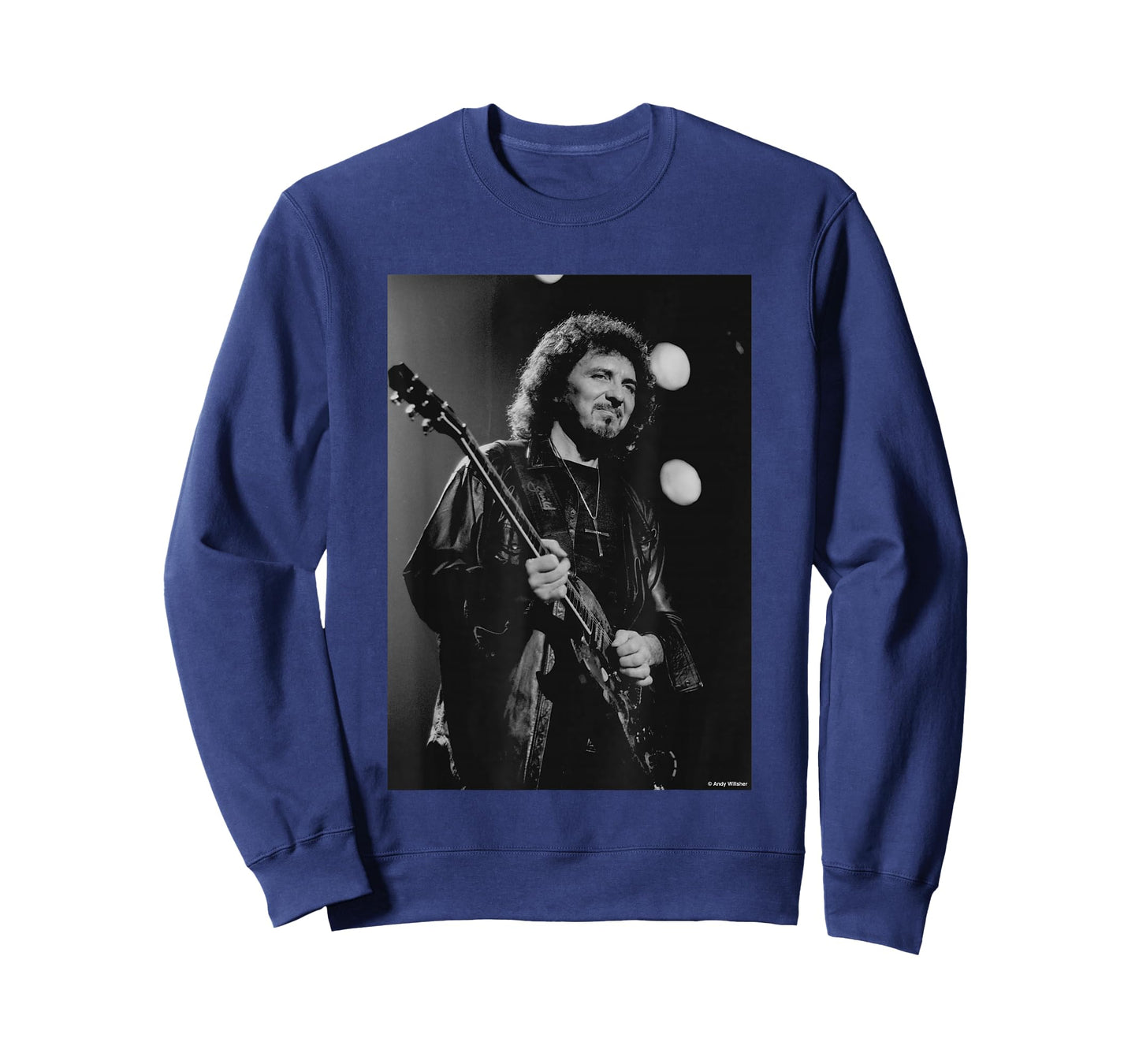Tony Iomi Black Sabbath Live Birmingham By Andy Willsher T-Shirt
