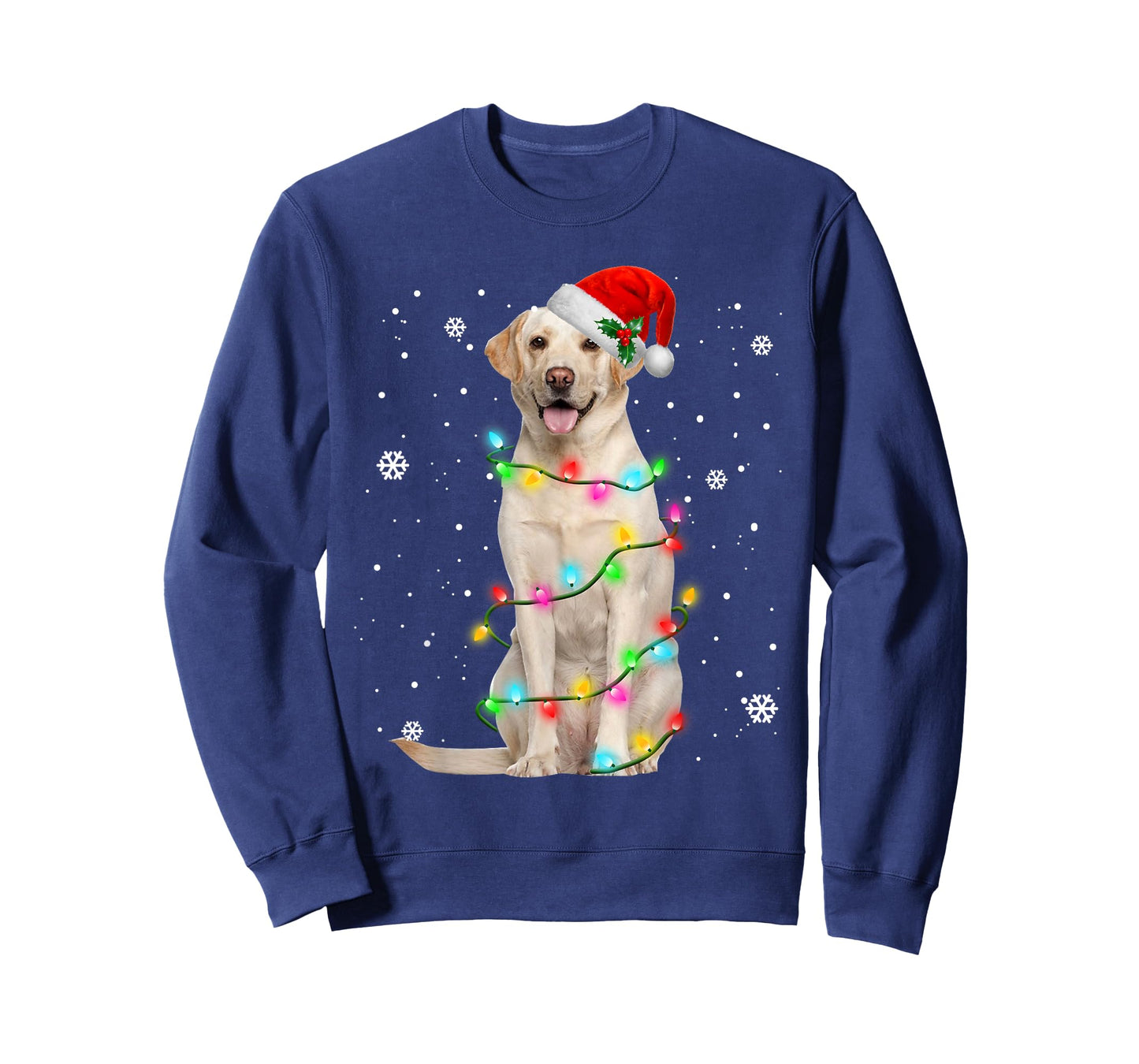 Labrador Retriever Dogs Tree Christmas Sweater Xmas Pet Dogs T-Shirt