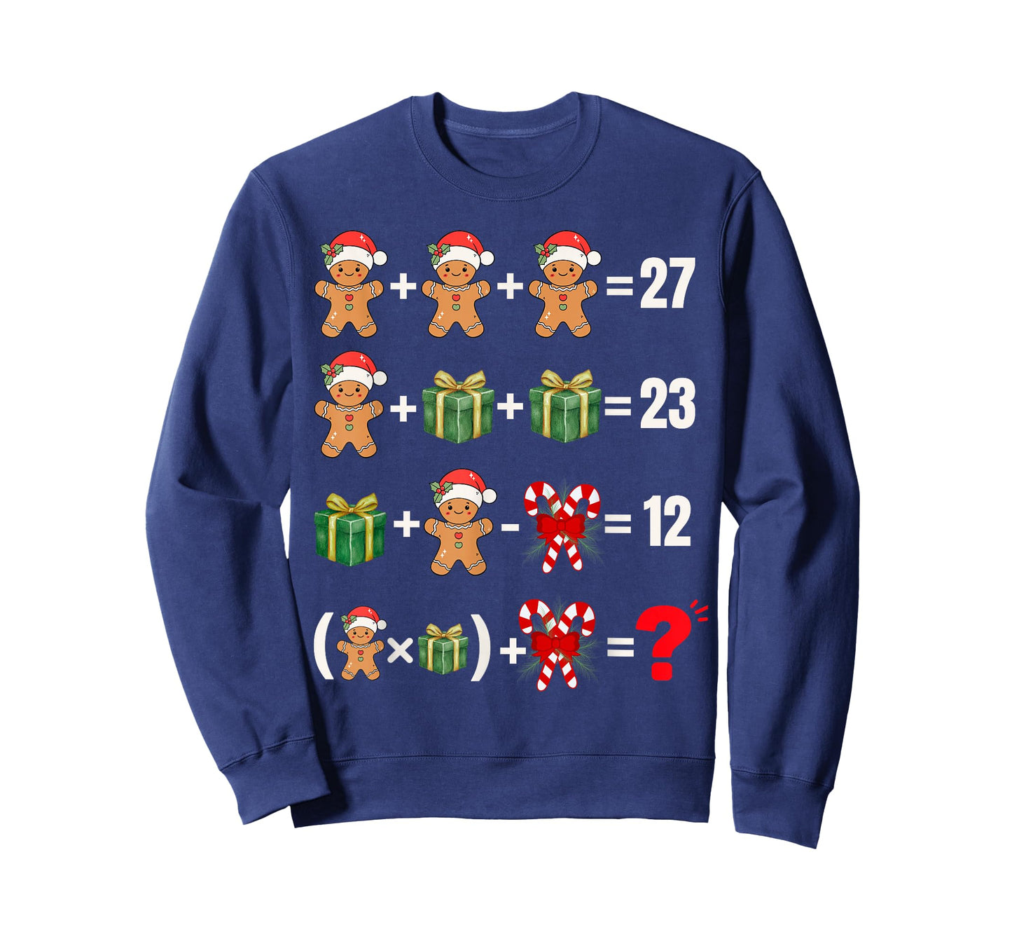 Funny 67 Meme Candy Merry Santa Math Teacher Christmas 6 7 T-Shirt