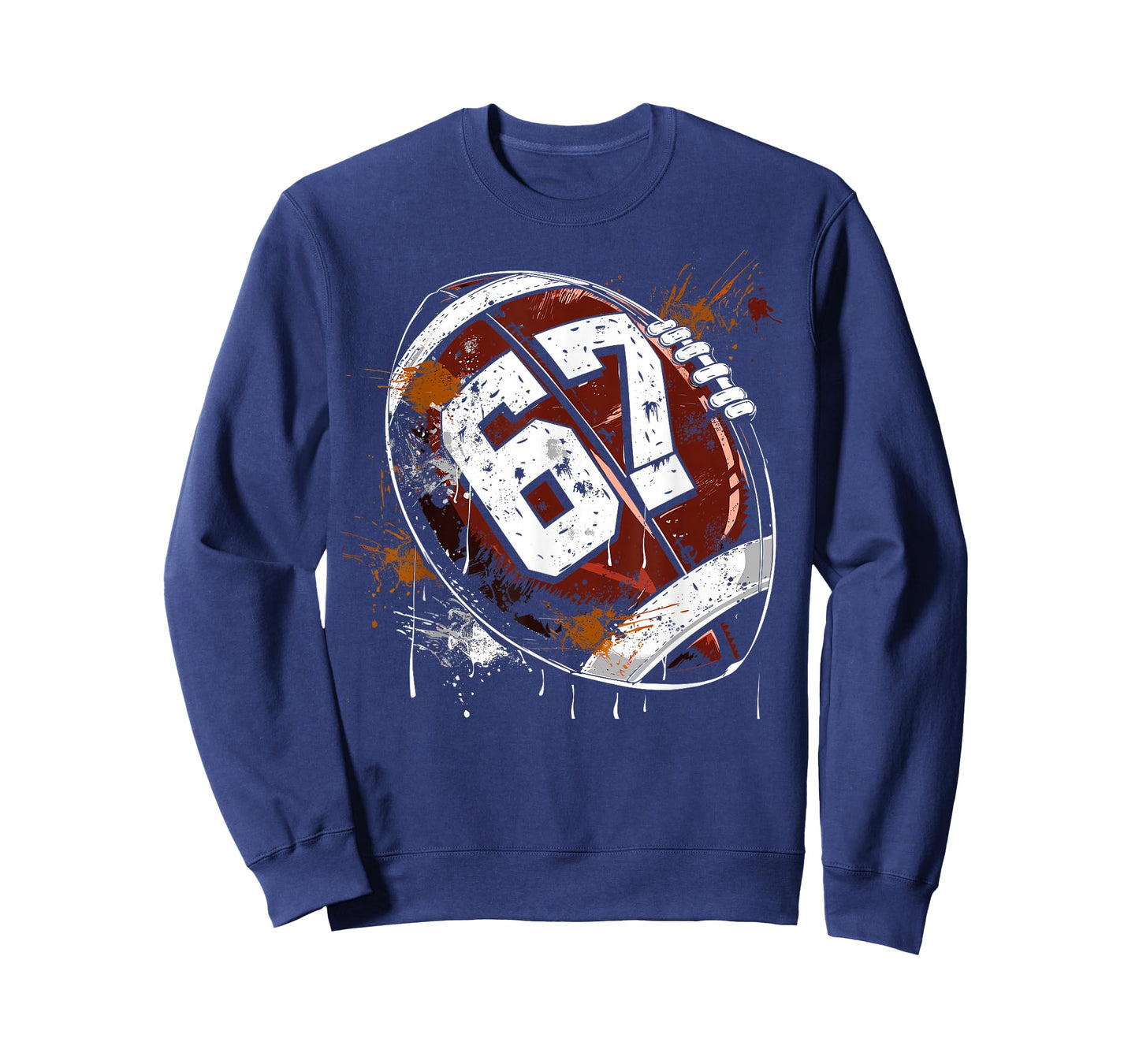 Football 67 Six Seven Alpha Slang 6 7 Meme Kids Teachers Boy T-Shirt