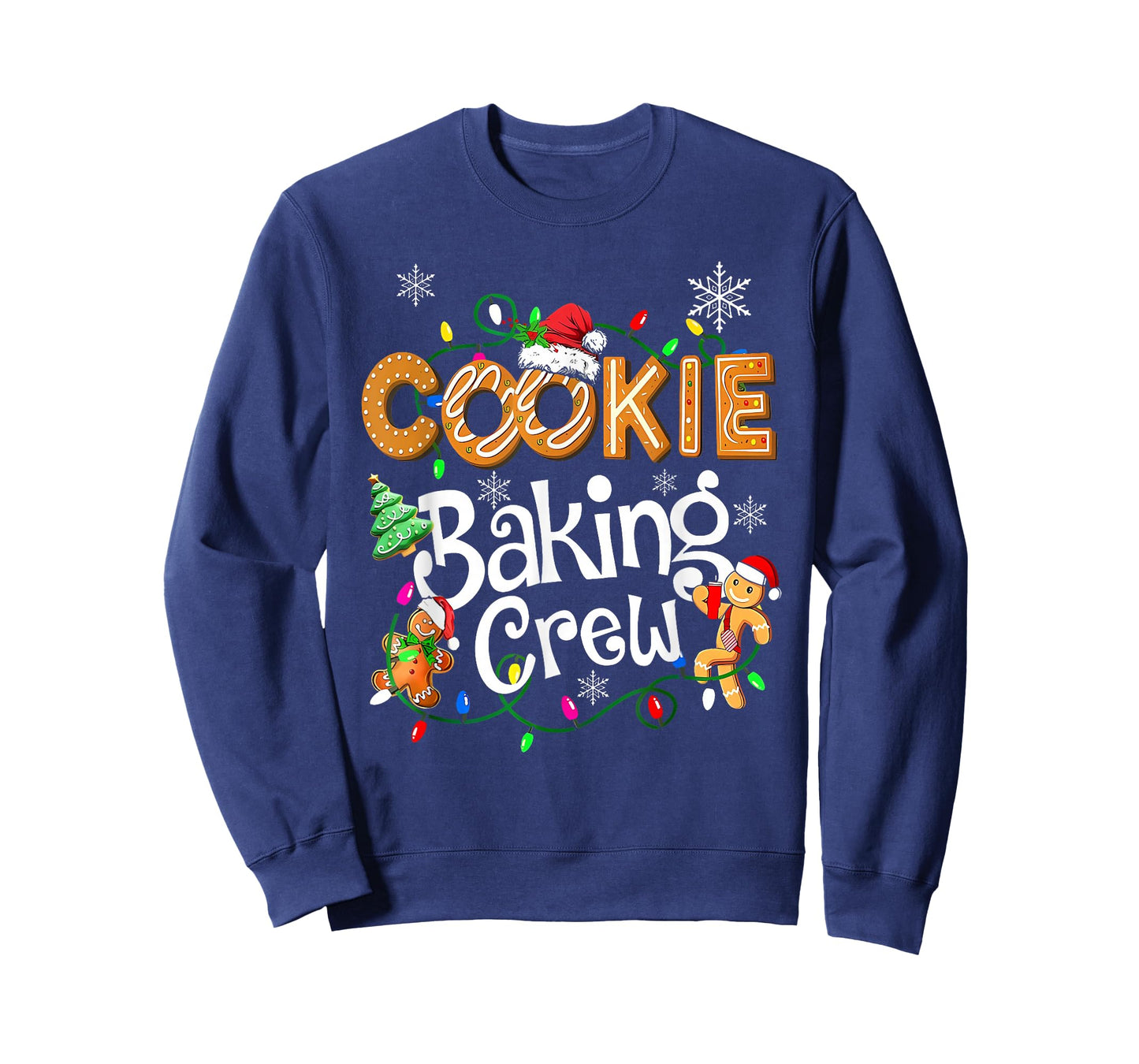 Christmas Cookie Baking Crew Family Baking Team Funny Cookie T-Shirt