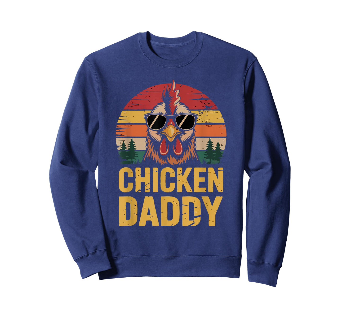 Chicken Daddy Funny Poultry Farming Father Who Raise Chicken T-Shirt