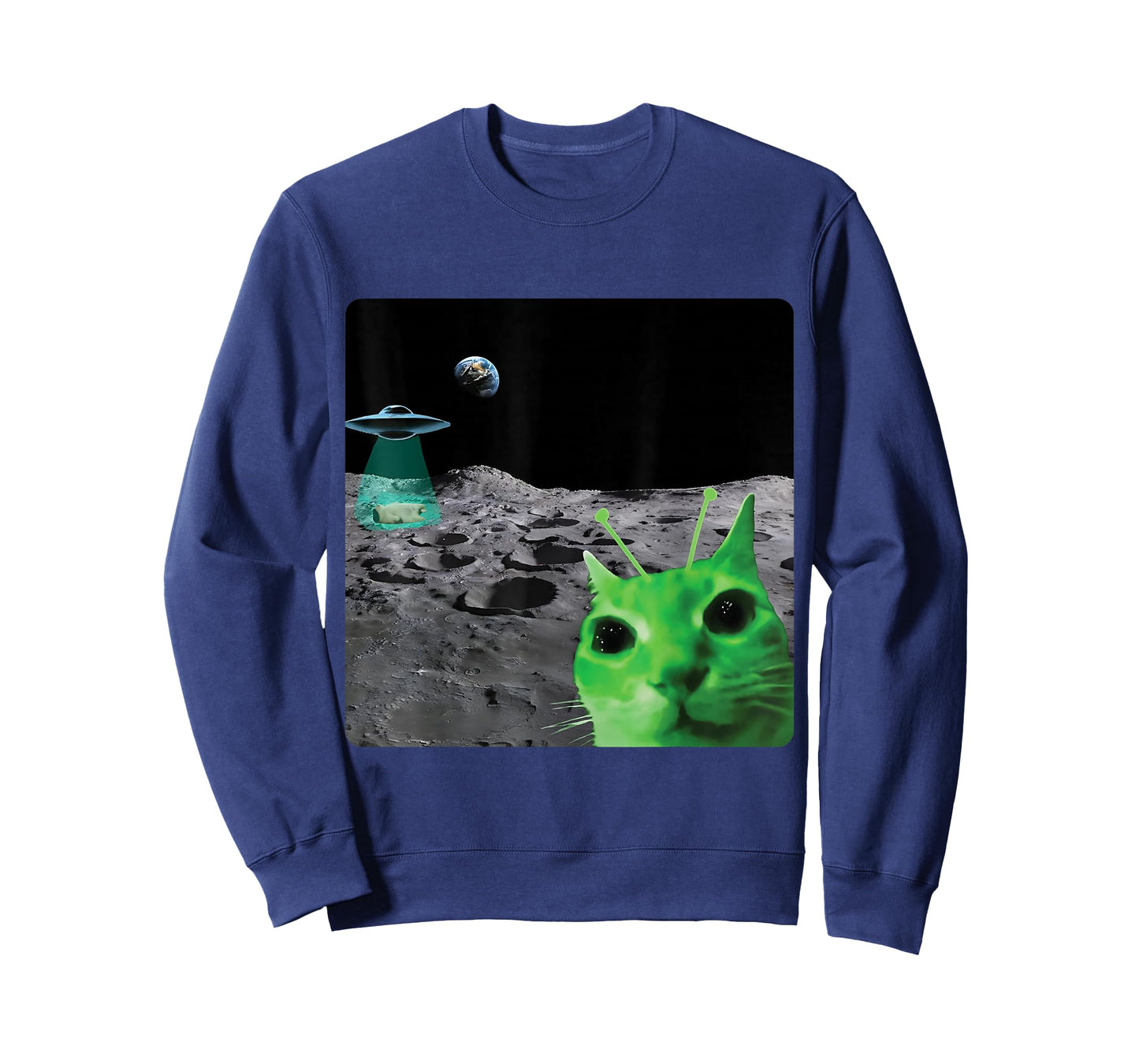 Gnarp Alien Cat Meme Funny Brainrot Kitten Meme Silly Cat T-Shirt