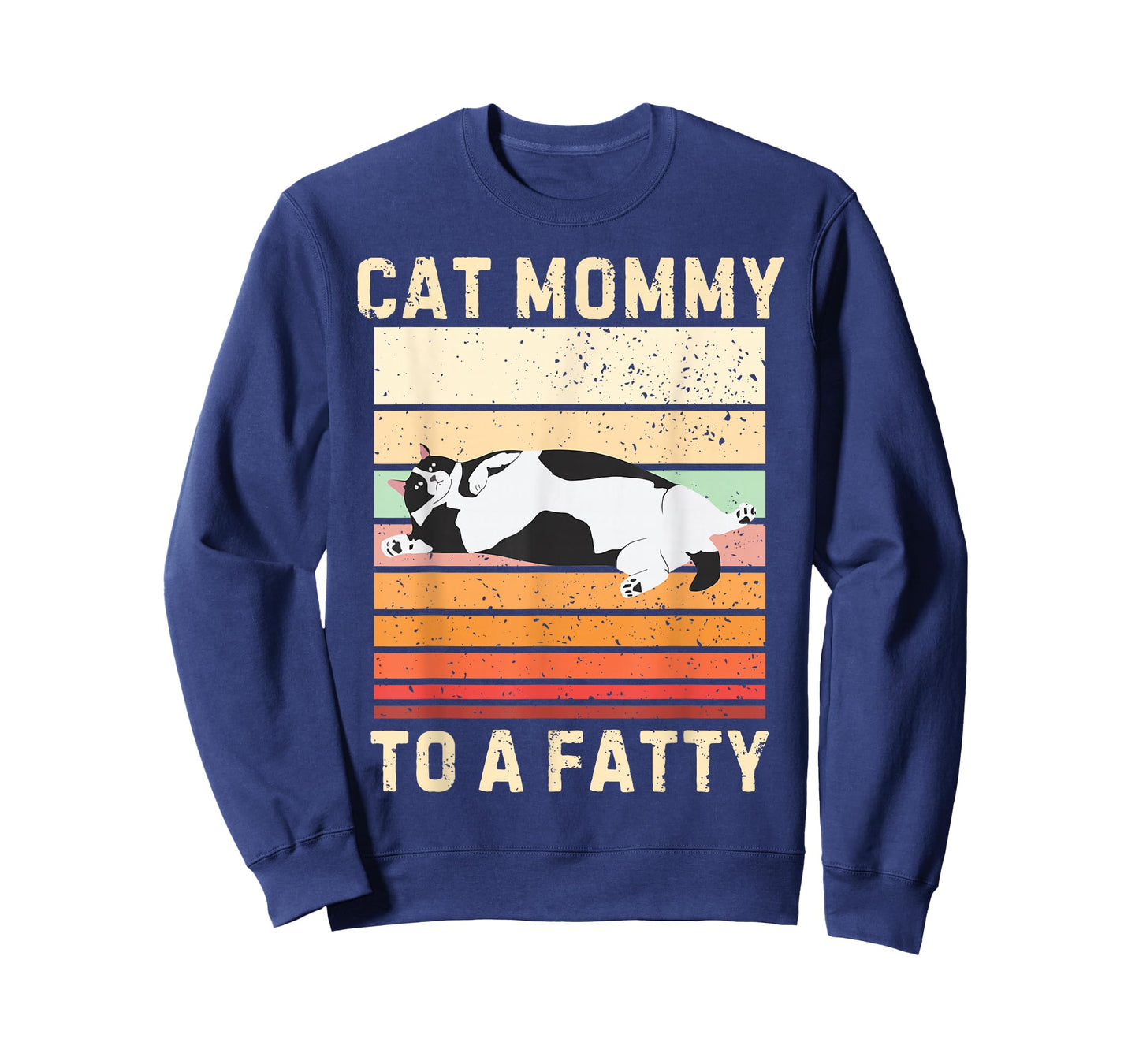 Cat Mommy To A Fatty Cat Mom Cat Lover Pet Owner Mothers Day T-Shirt