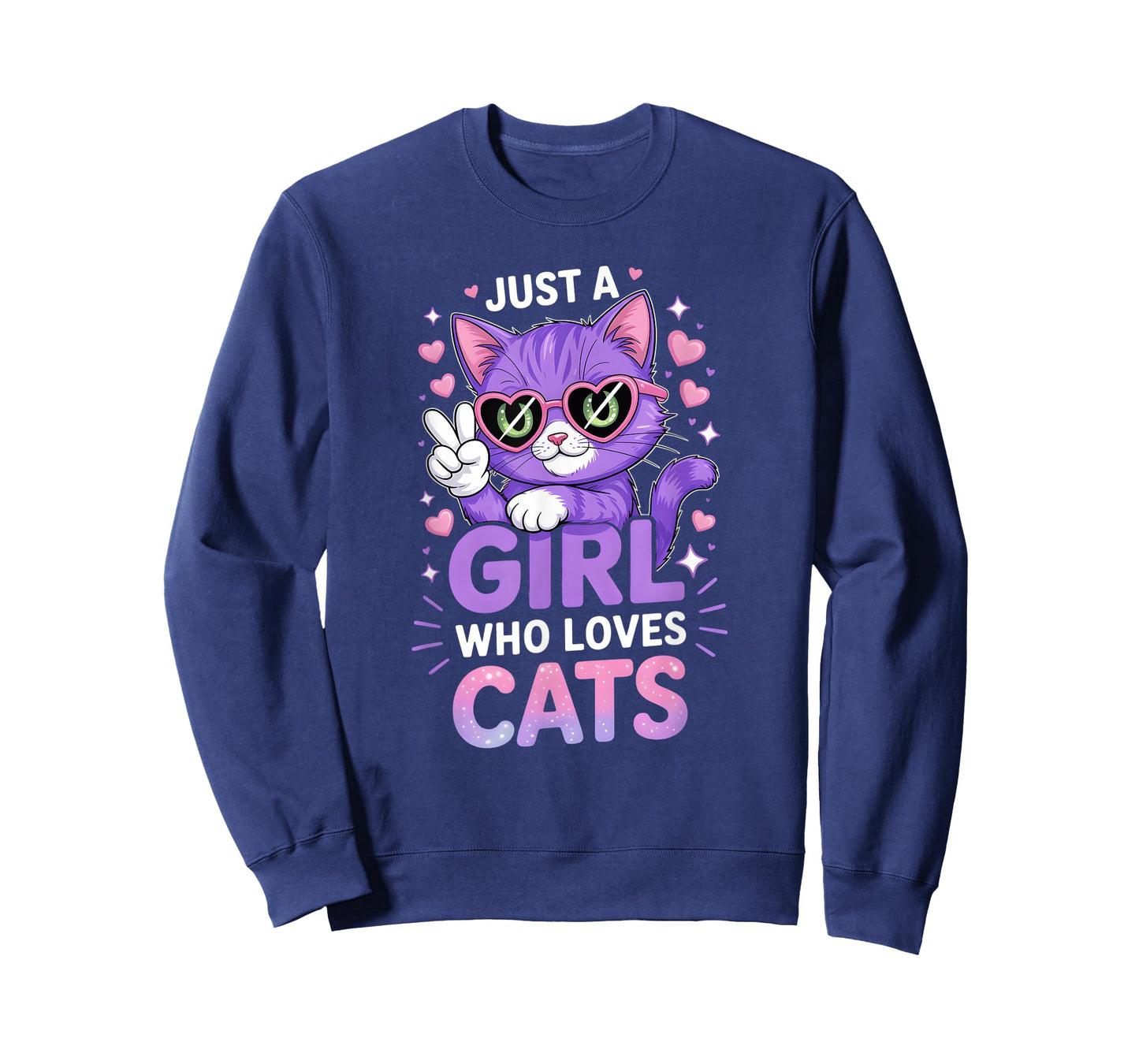 Girls Cat T-Shirt