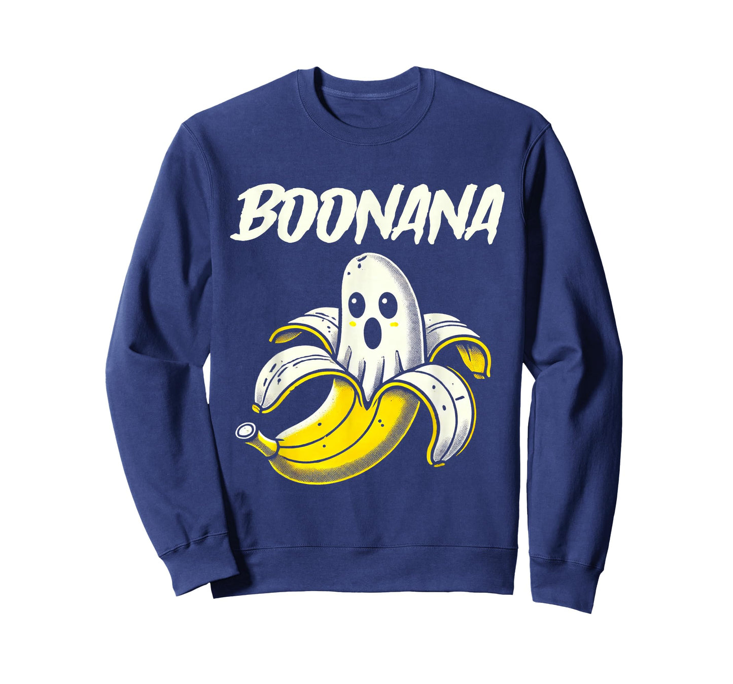 Boonana Cute Ghost Banana Halloween Costume Boys Girls Kids T-Shirt
