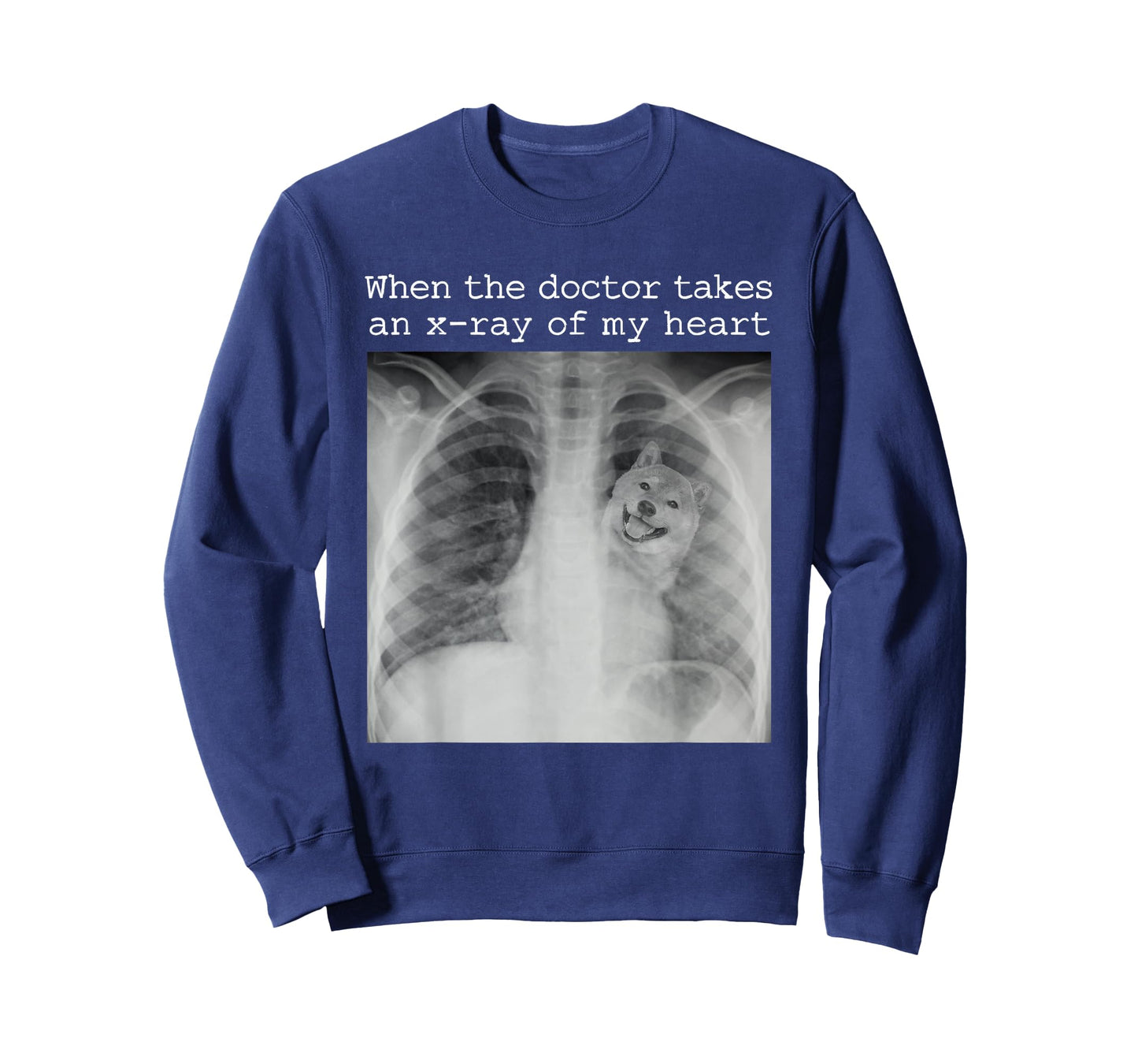 When The Doctor Takes an X-ray of My Heart Shiba Inu Mom T-Shirt