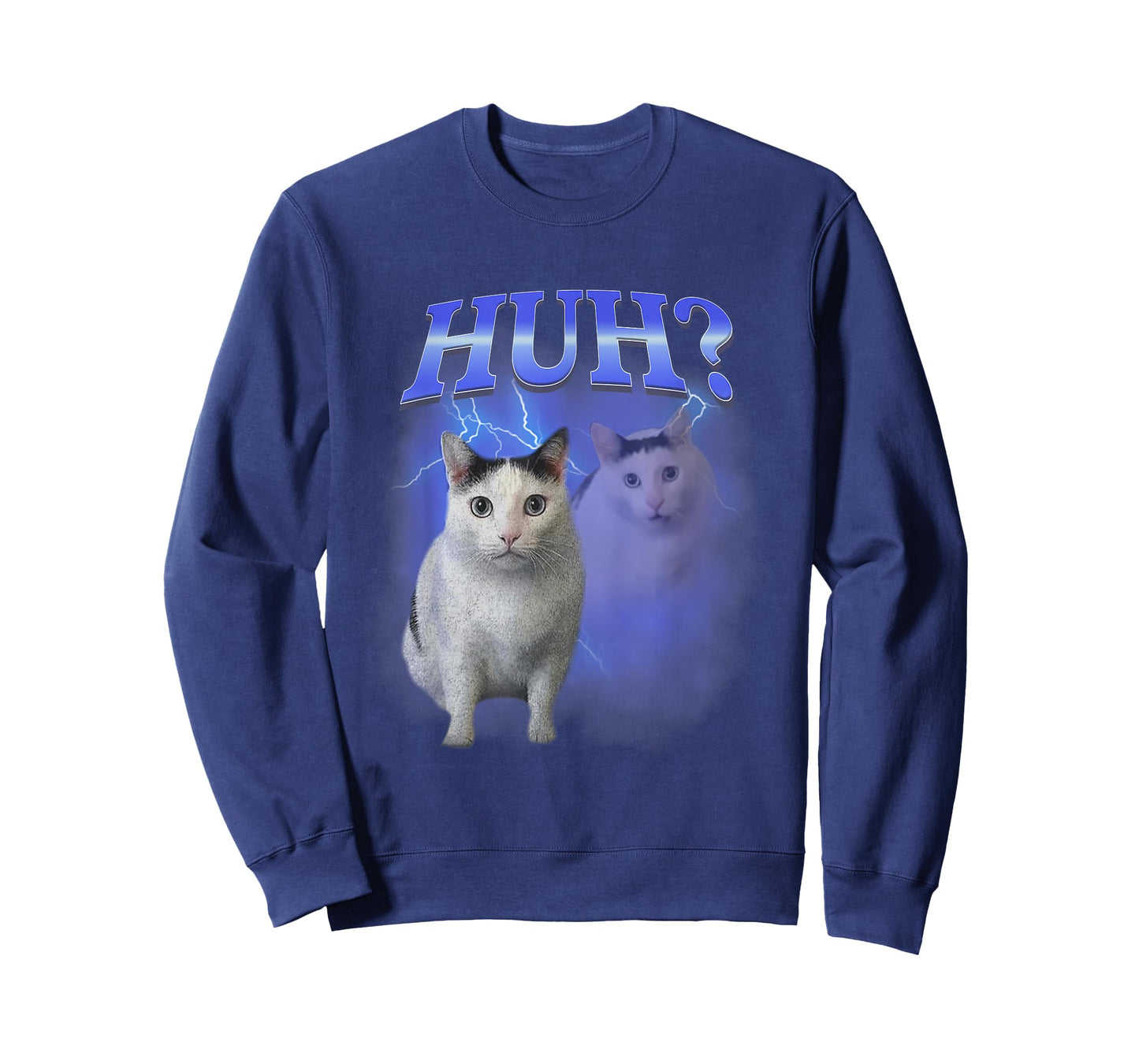 Huh Silly Cat Meme Funny Oddly Bootleg Specific Dank Meme T-Shirt
