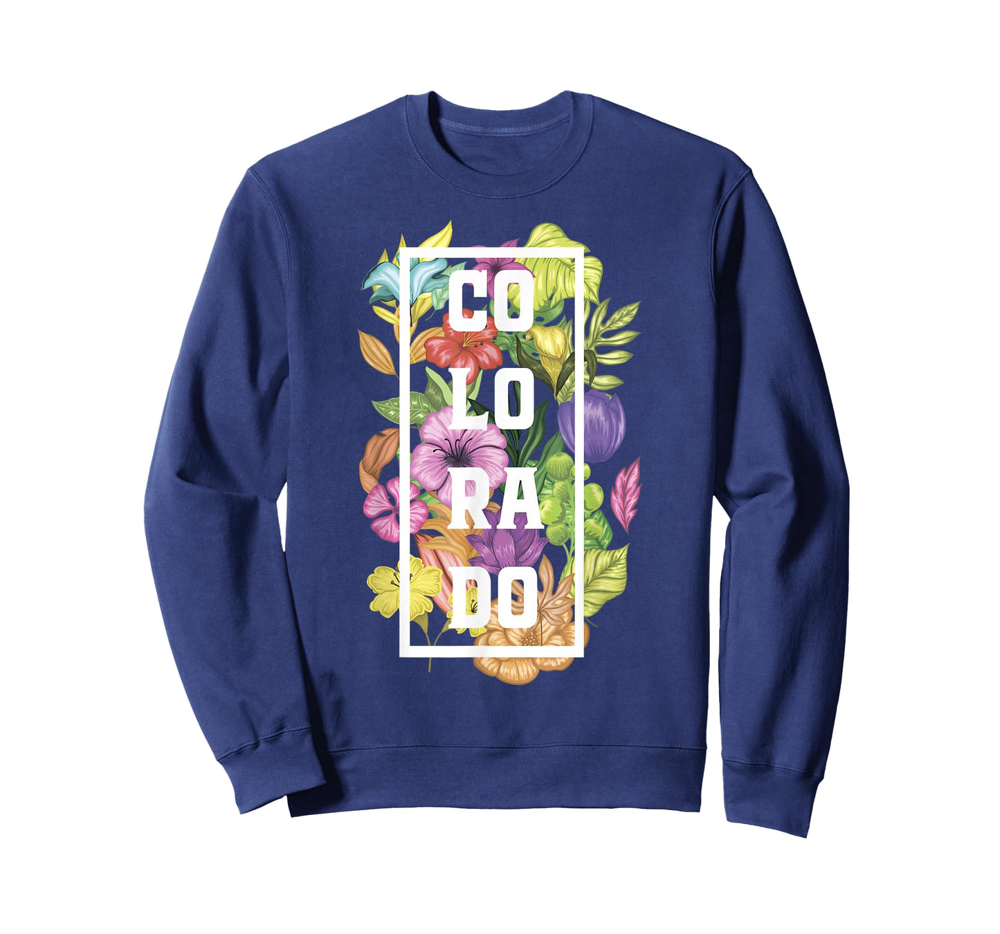 Colorado Flowers Rocky Mountains Skiing Camping Climbing T-Shirt