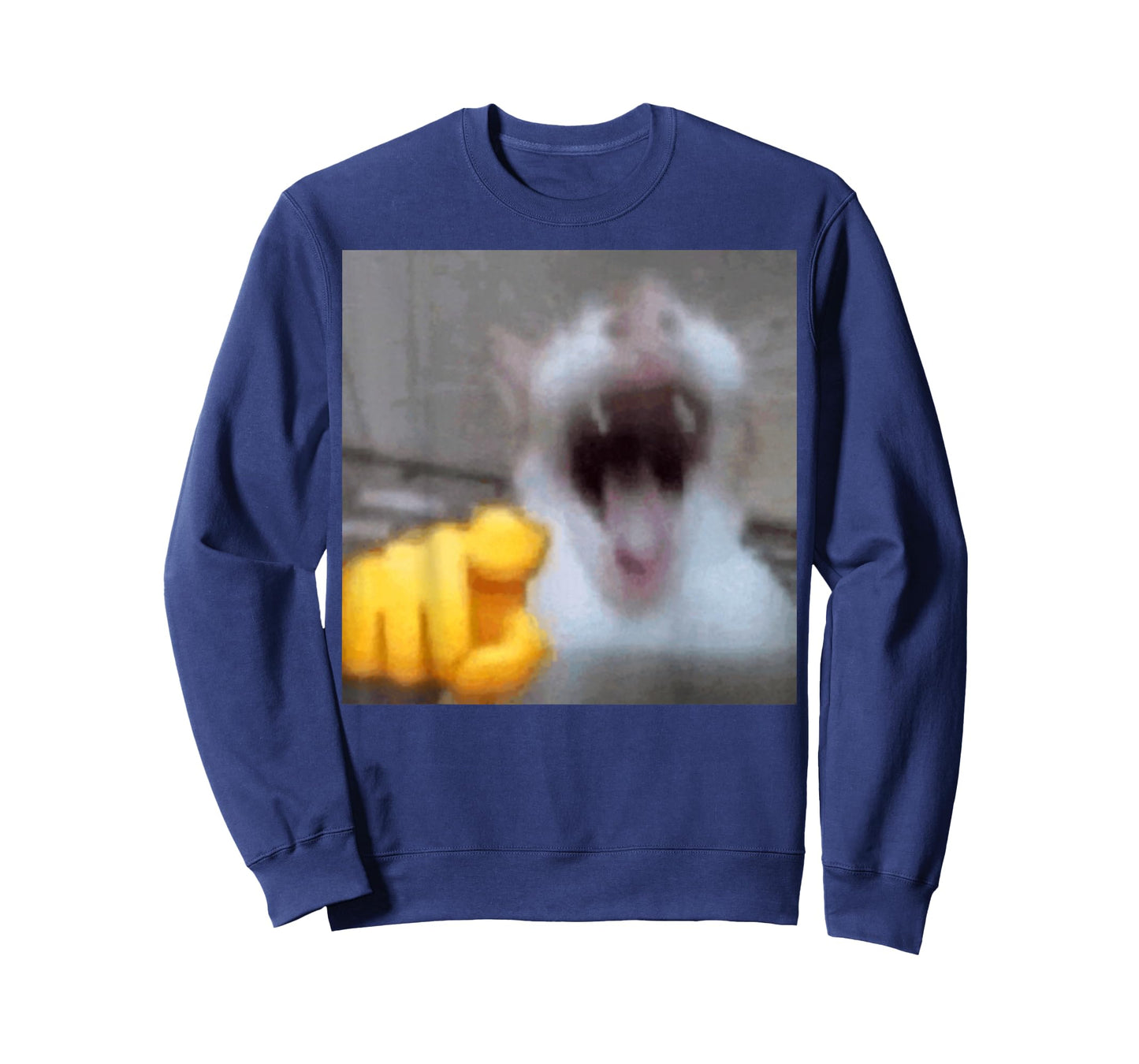 Laughing Cat Meme T-Shirt for Men Women Kids