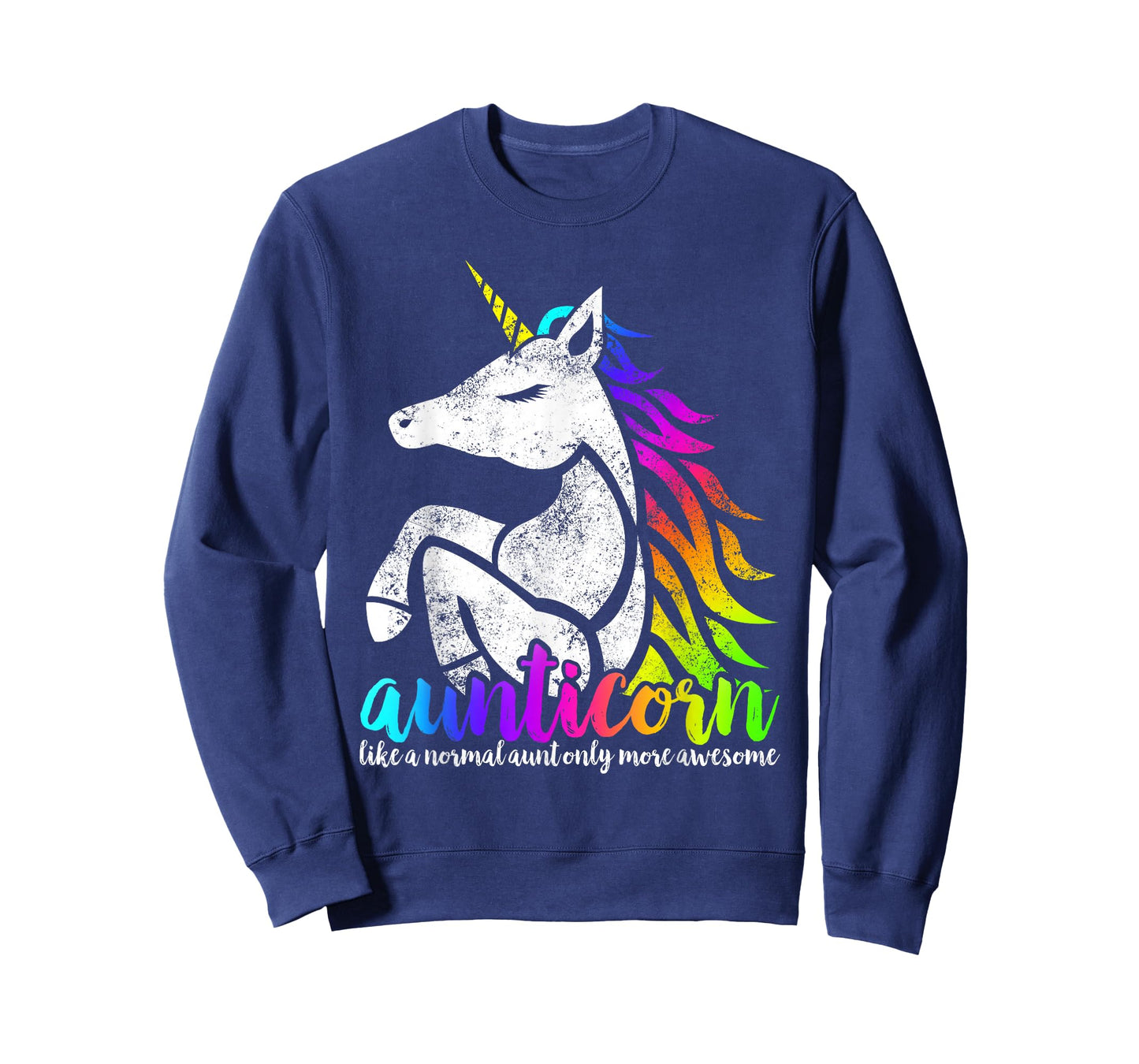 Aunticorn Like A Normal Aunt Only Awesome Tee Christmas Gift T-Shirt