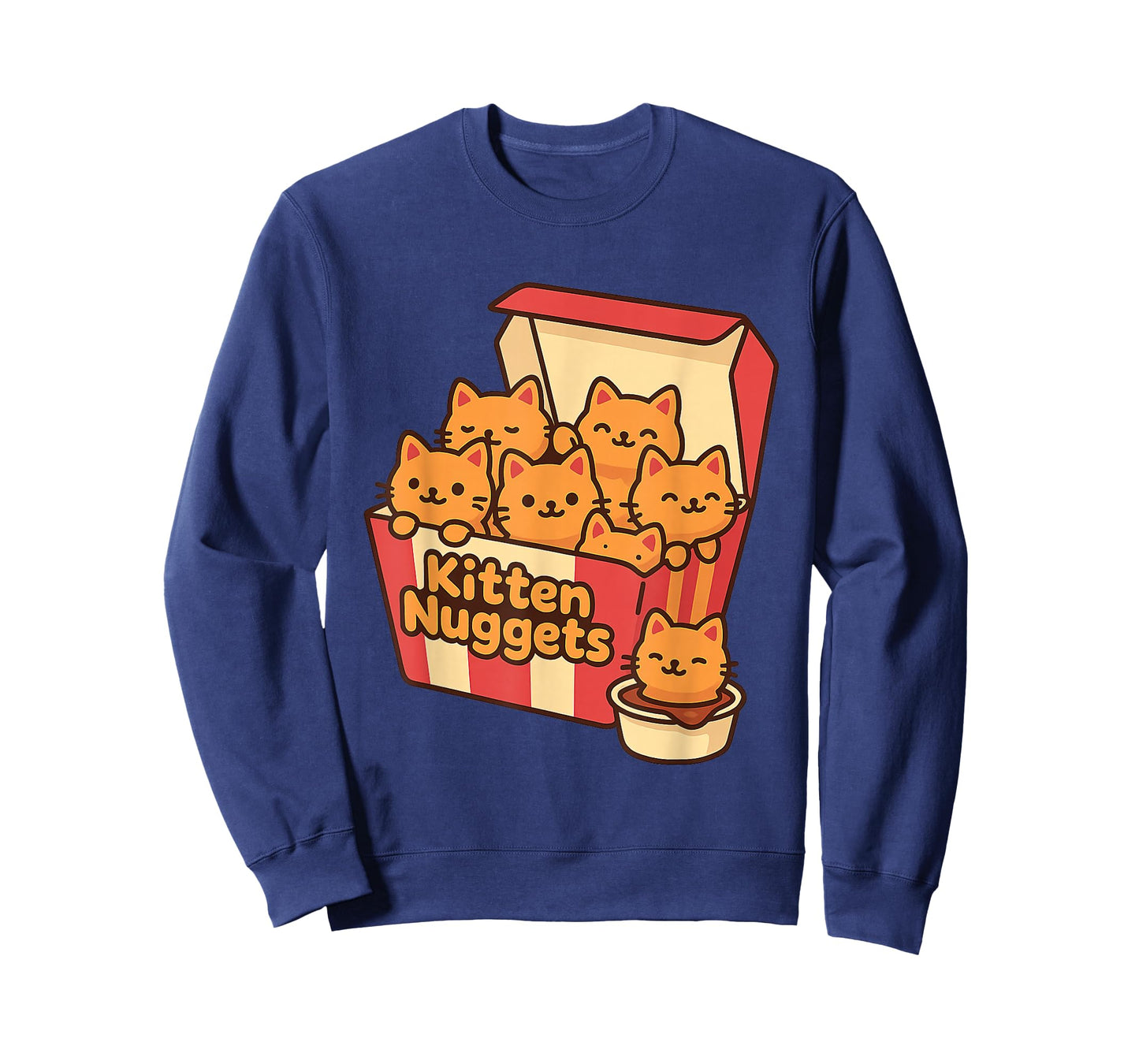 Kitten Nuggets Cute Fast Food Cat Food Lover T-Shirt