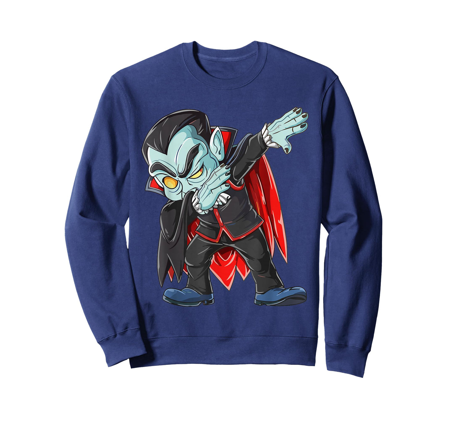 Dabbing Spooky Vampire Kids Boys Men Costume Halloween T-Shirt