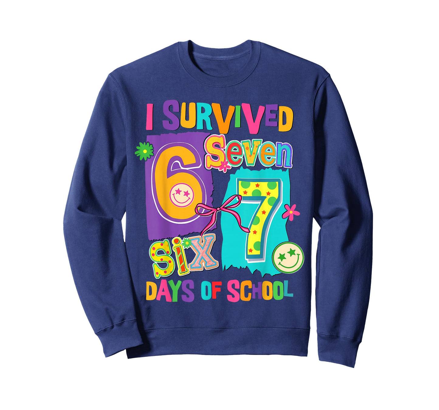 I Survived 67 Days of School Funny Women Teacher Student T-Shirt
