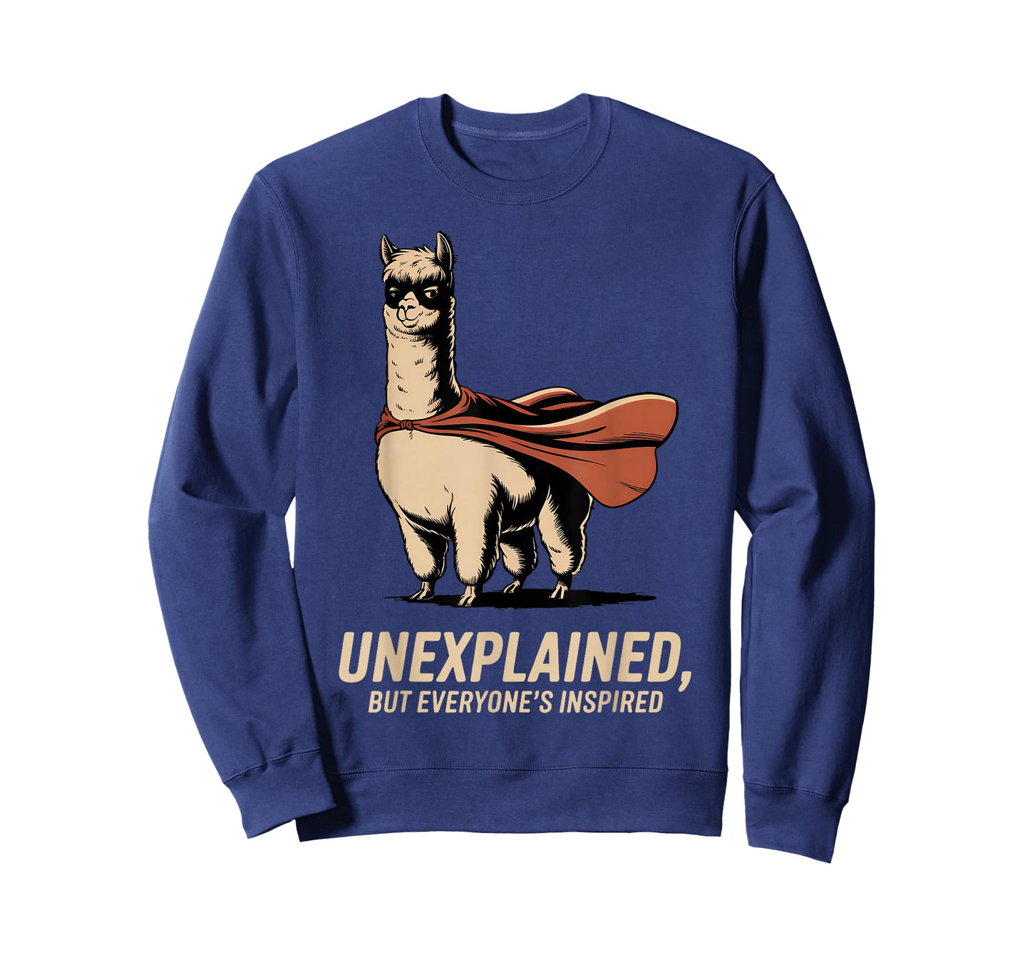Superhero Llama Alpaca Lover Retro 80s 90s Vintage Men Women T-Shirt