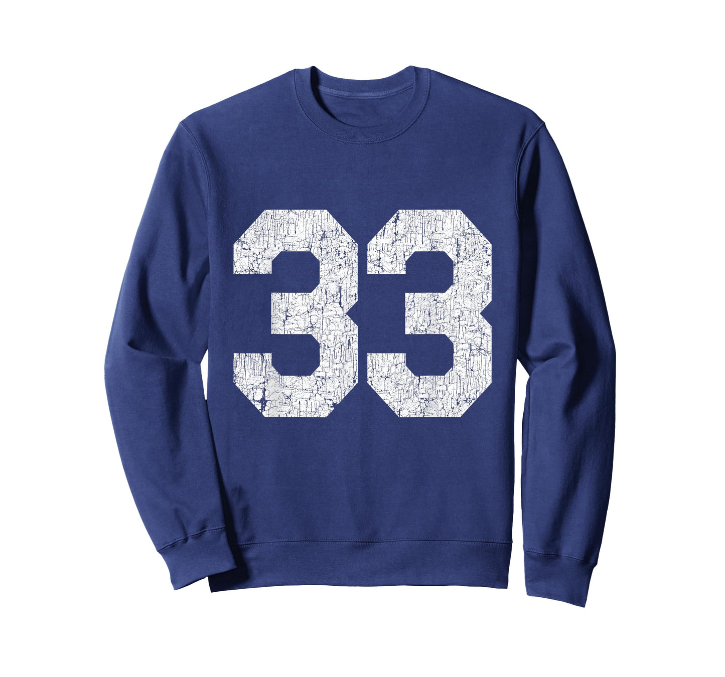 #33 Jersey Uniform Varsity Sports Number, 33rd Birthday T-Shirt