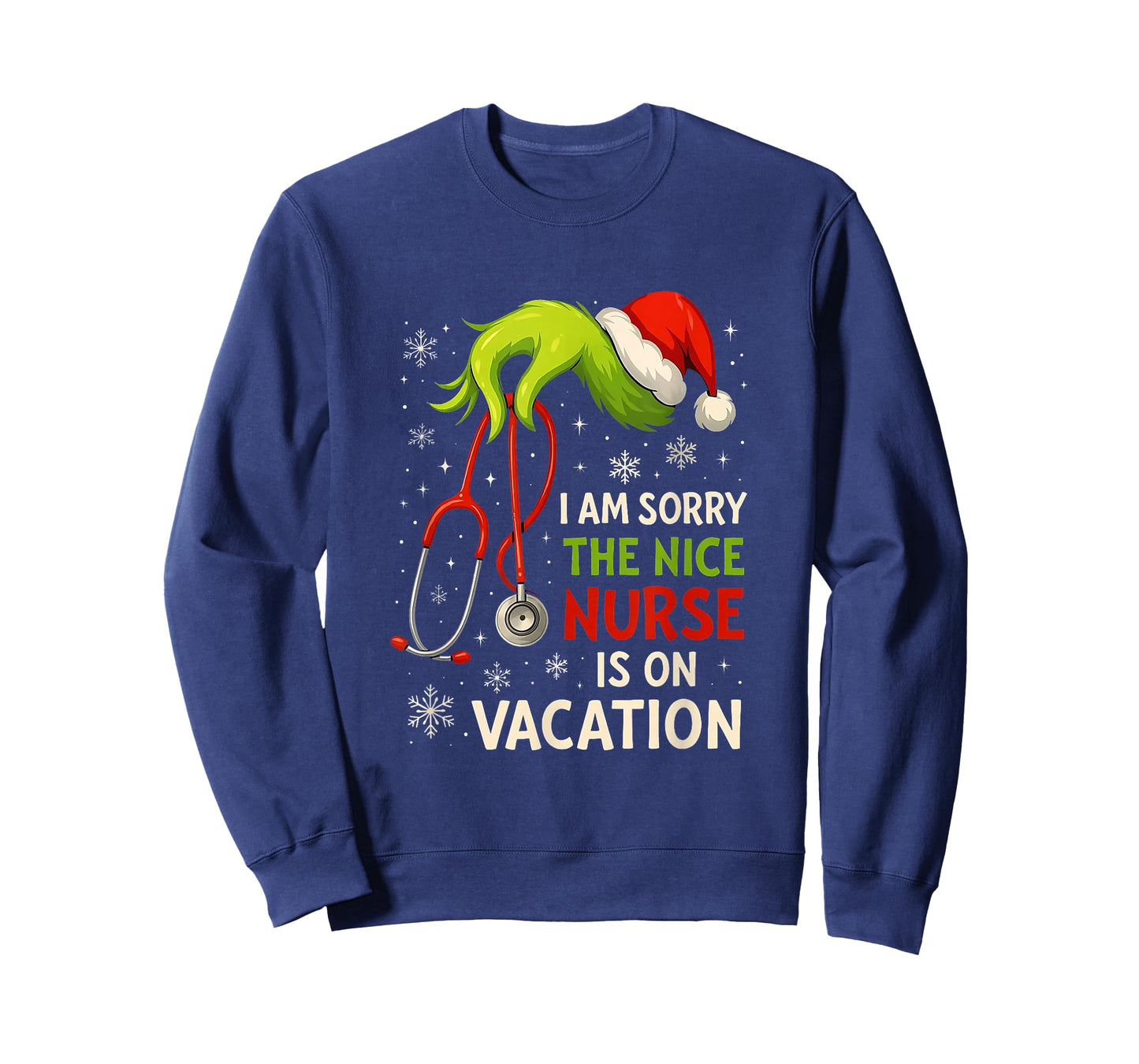 Christmas I Am Sorry The Niche Nurse Funny Santa Hat Medical T-Shirt