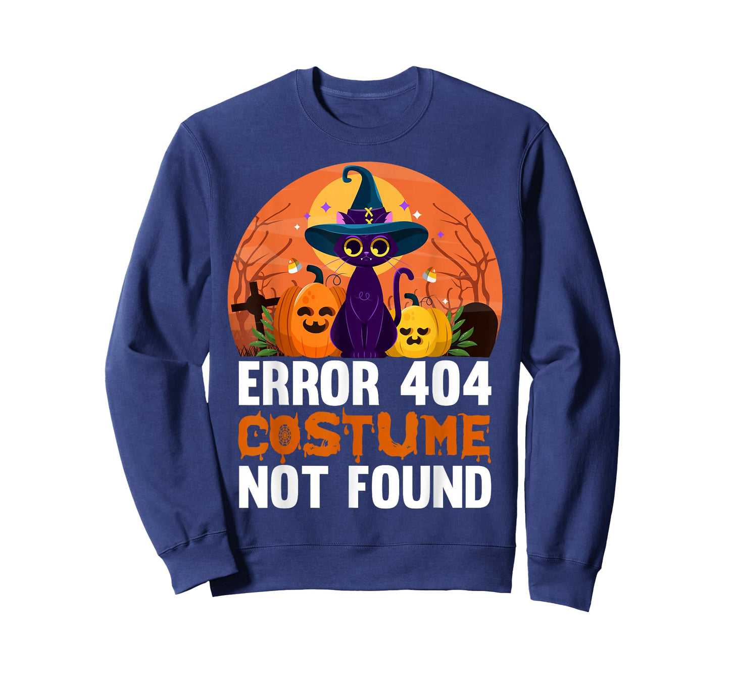Error 404 Costume Not Found Halloween T-Shirt