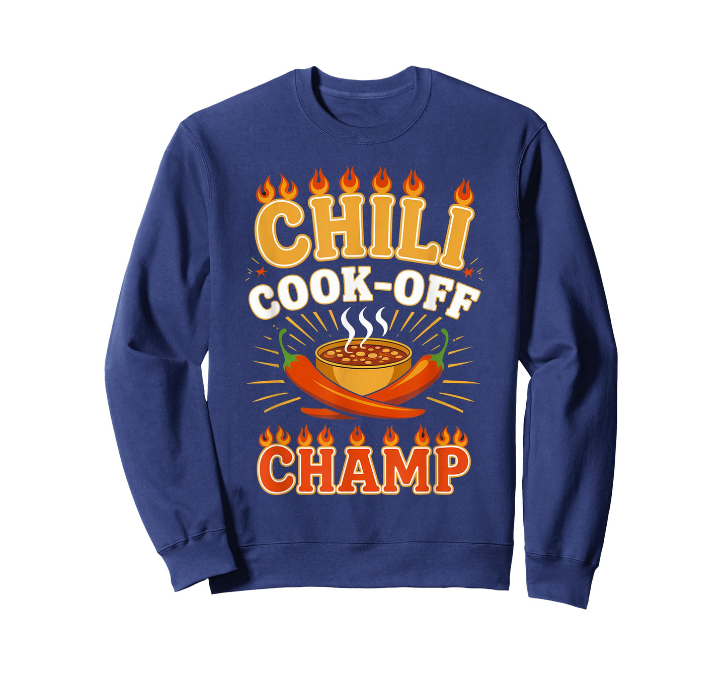 Chili Cook-Off Champion Fun Spicy Food Contest Enthusiast T-Shirt