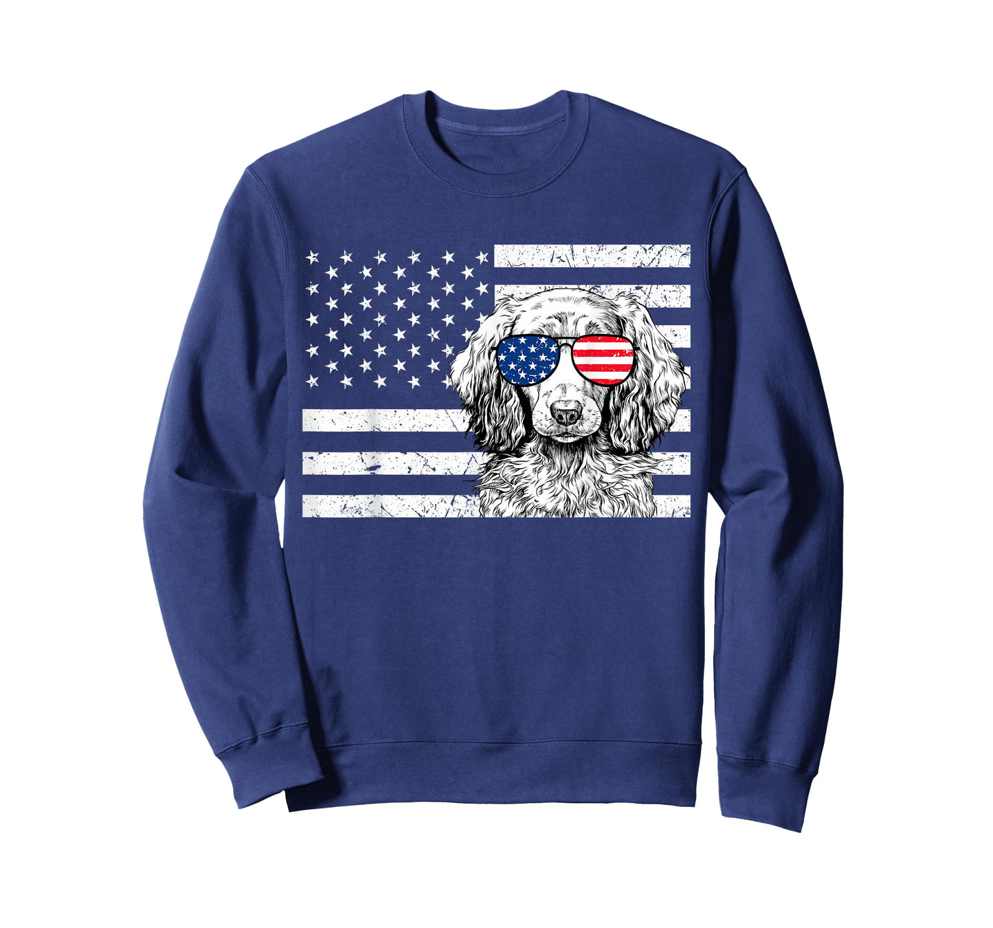 Dachshund Weiner Dog 4th of July US American Flag Patriotic T-Shirt