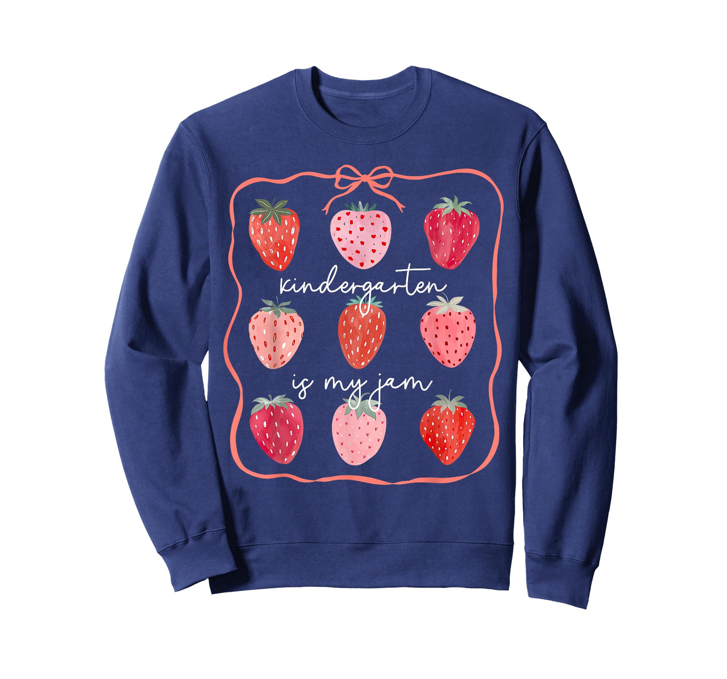 Groovy Kindergarten Is My Jam Strawberry Kinder Team Teacher T-Shirt
