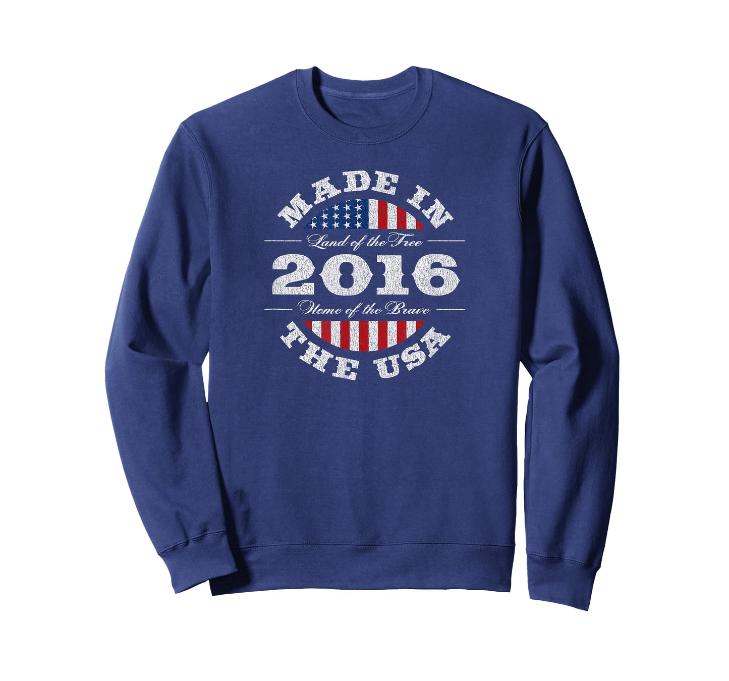 9 Year Old Patriotic American USA Flag 2016 9th Birthday T-Shirt