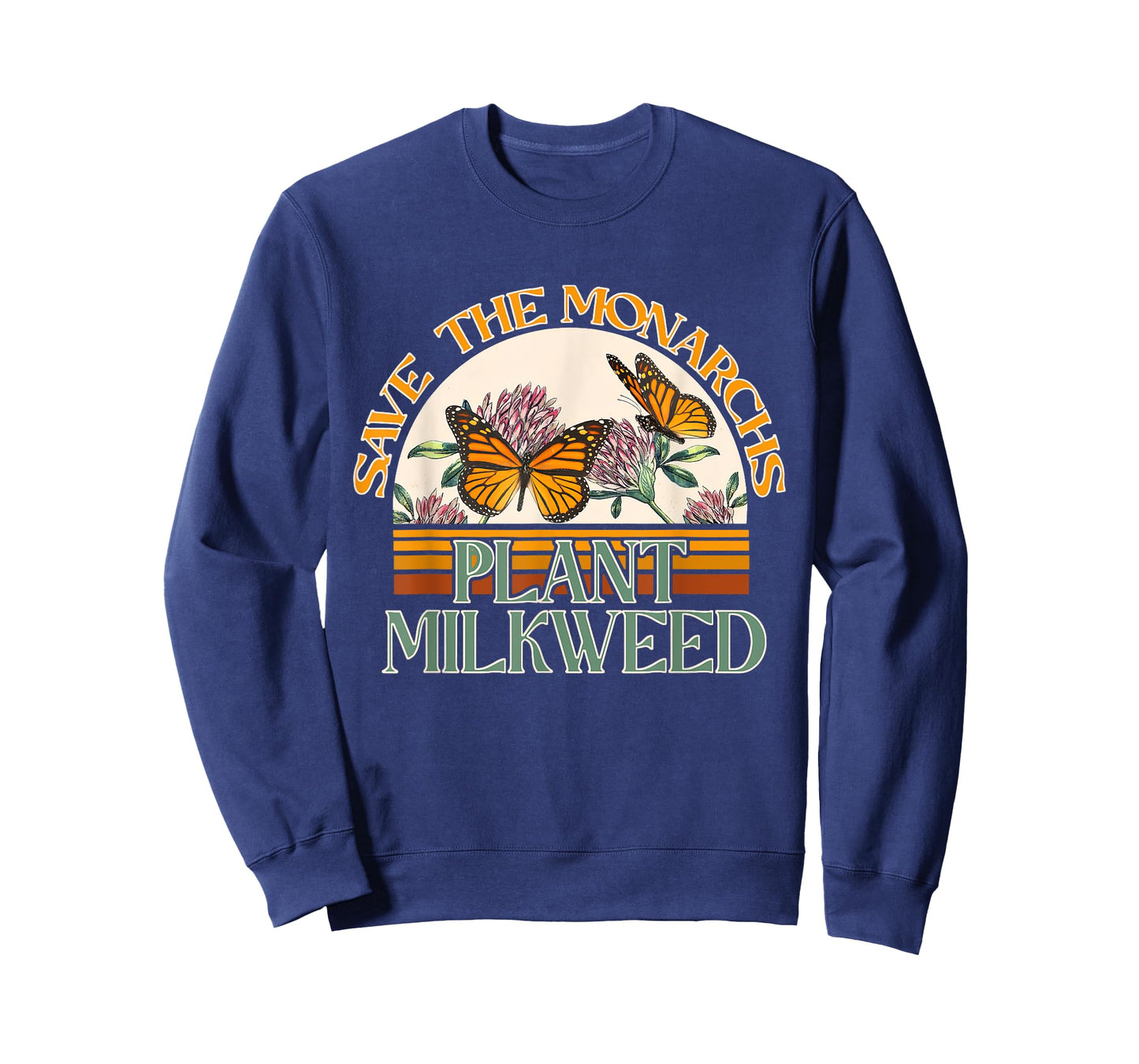 Save The Monarchs Plant Some Milkweed Butterfly T-Shirt