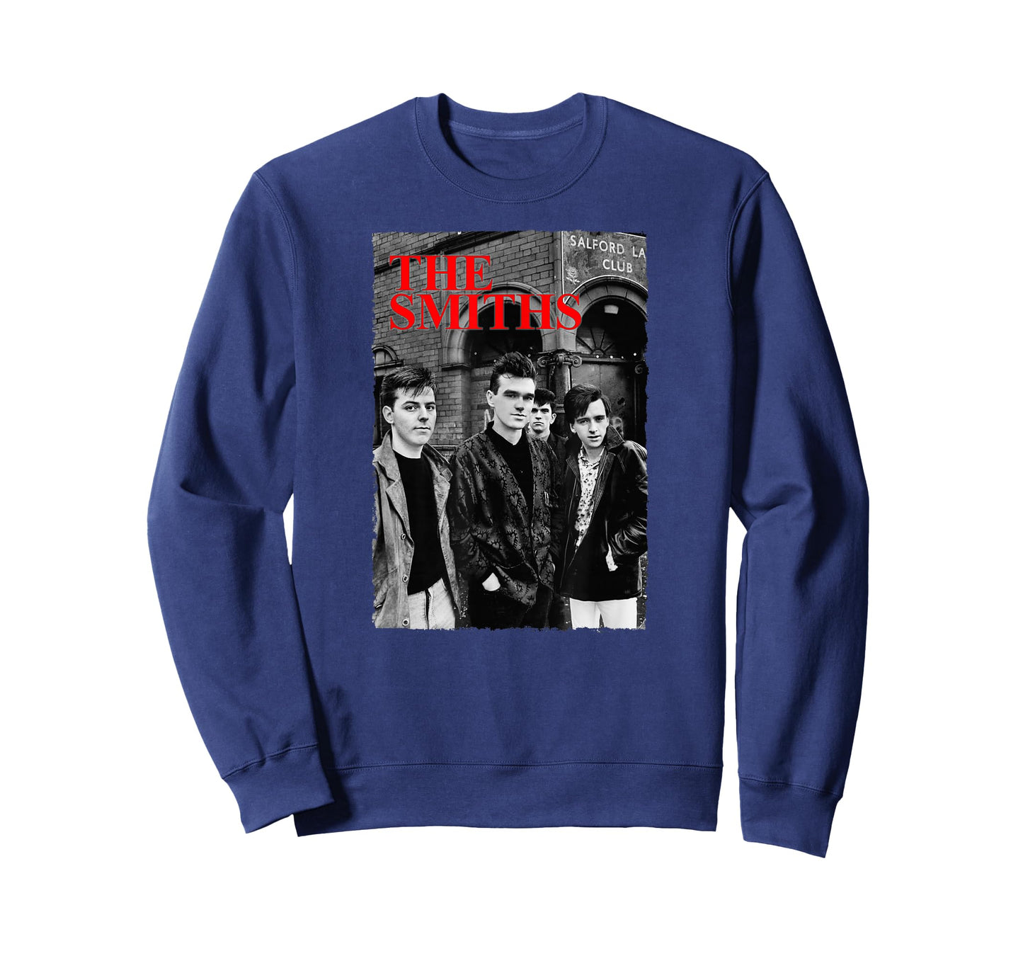 The Smiths Red Text Salford Lads Club Shot By Stephen Wright T-Shirt