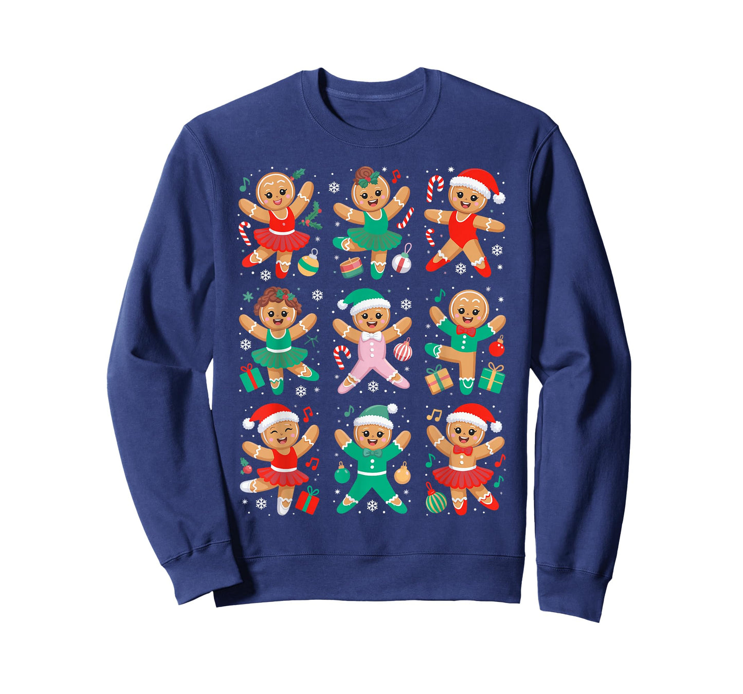 Christmas Dance Teacher Gingerbread Ballet Dancer Xmas Girls T-Shirt
