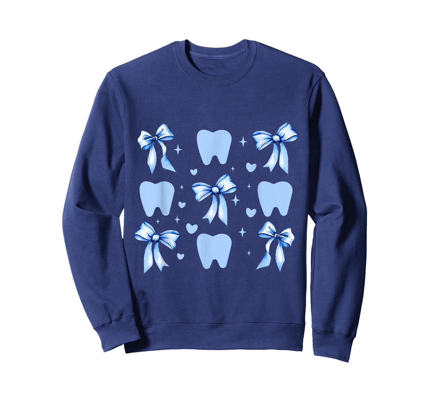 Cute Tooth Dental Assistant Coquette Bow Hygiene Oral RDH T-Shirt