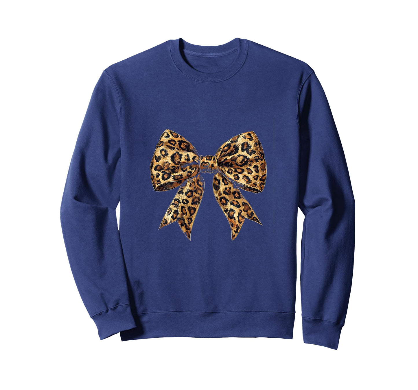 Coquette Bow Leopard Print Animal Print T-Shirt