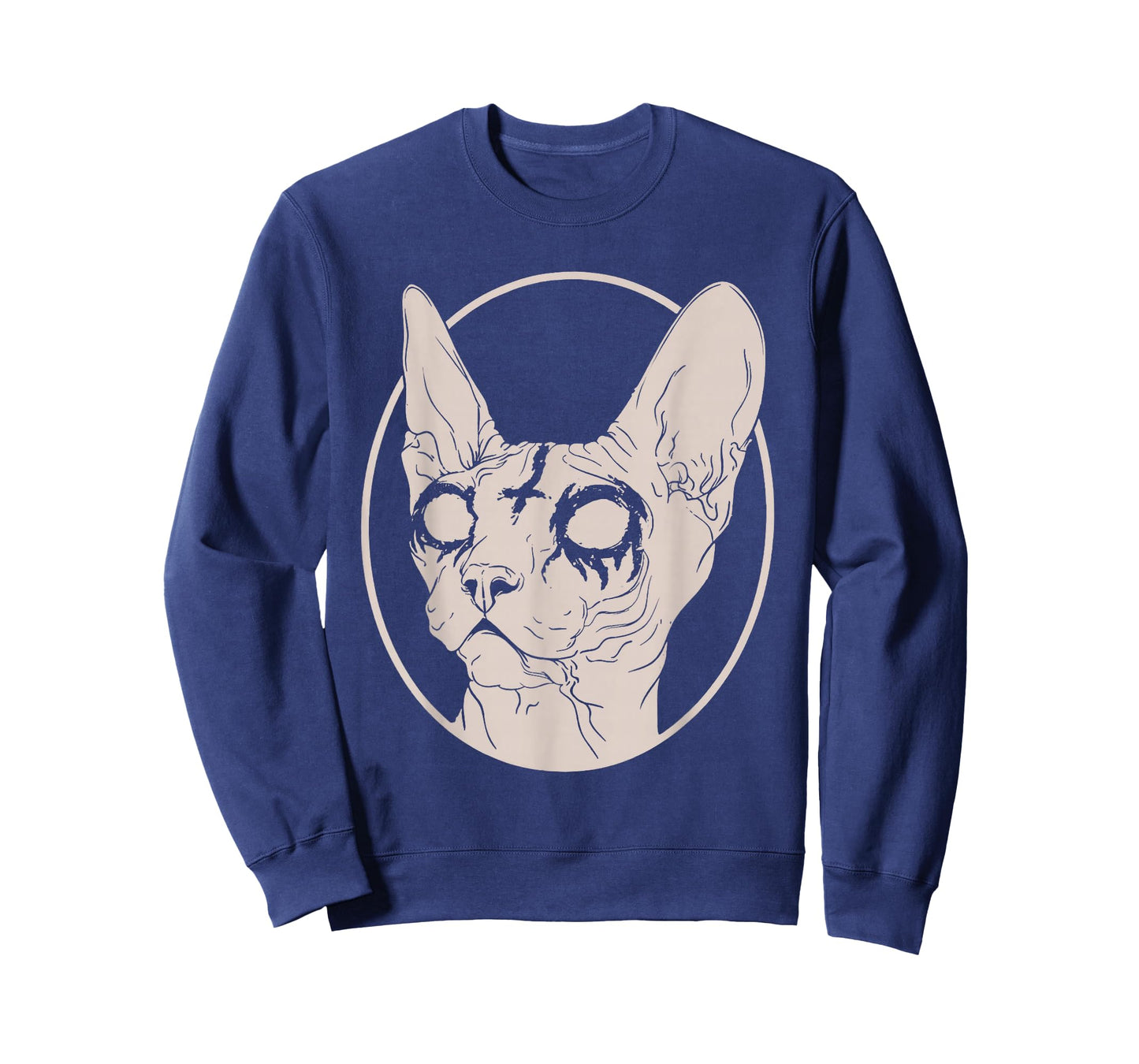 Death Metal Sphynx Cat, Satanic Clothing for Men Women T-Shirt
